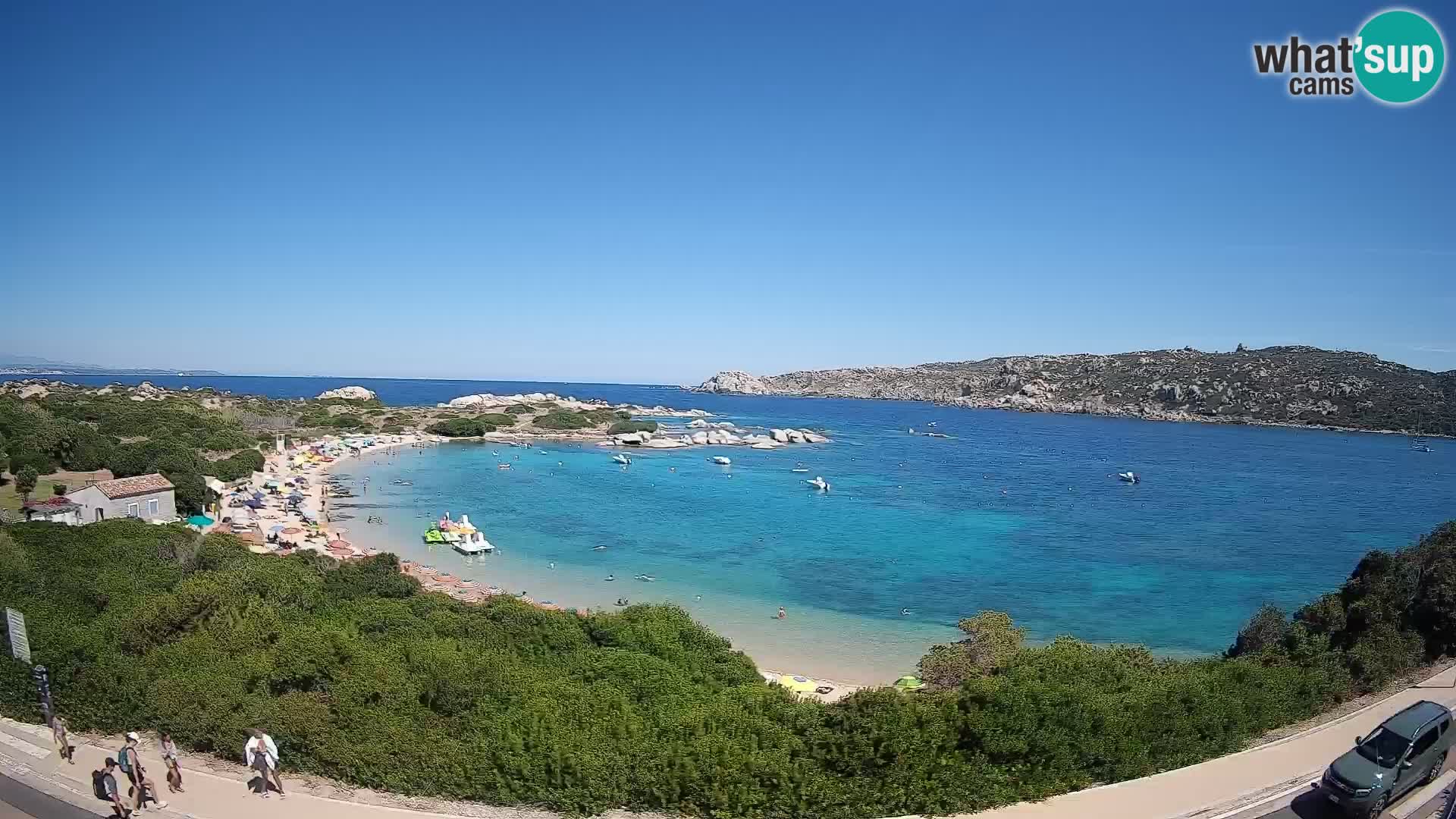Spletna kamera Rena di Levante – Pogled v živo na Capo Testa
