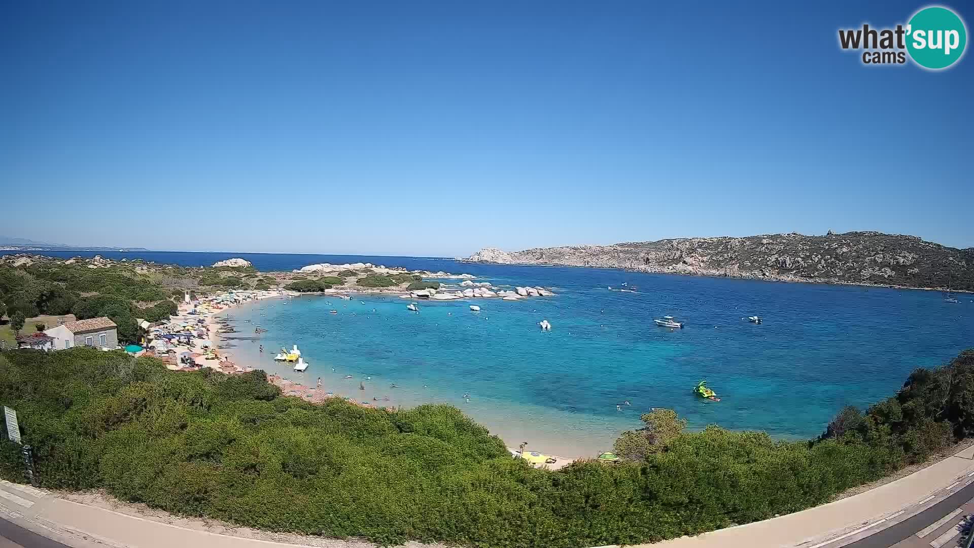 Webcam Rena di Levante – Live View from Capo Testa