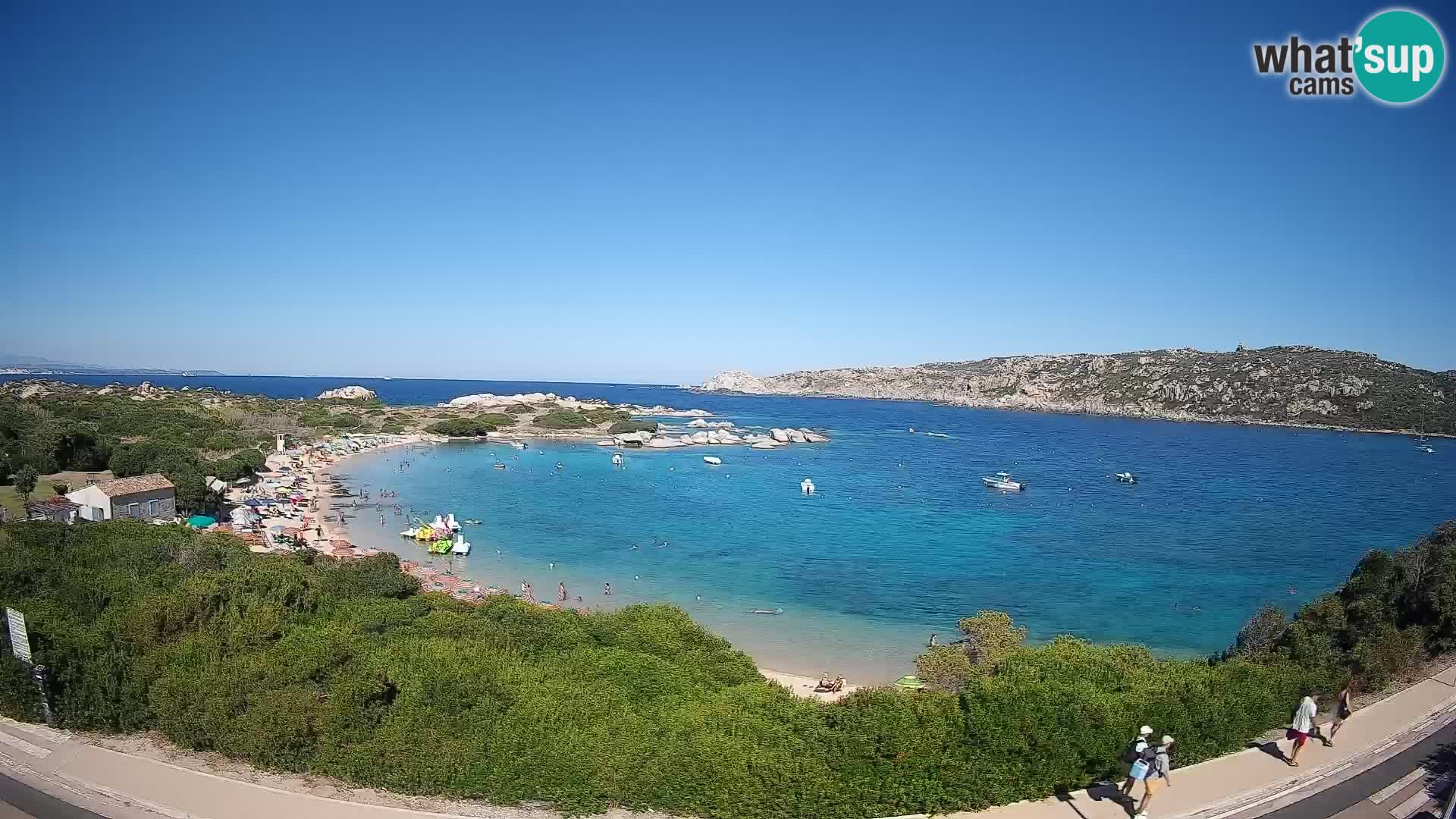 Spletna kamera Rena di Levante – Pogled v živo na Capo Testa
