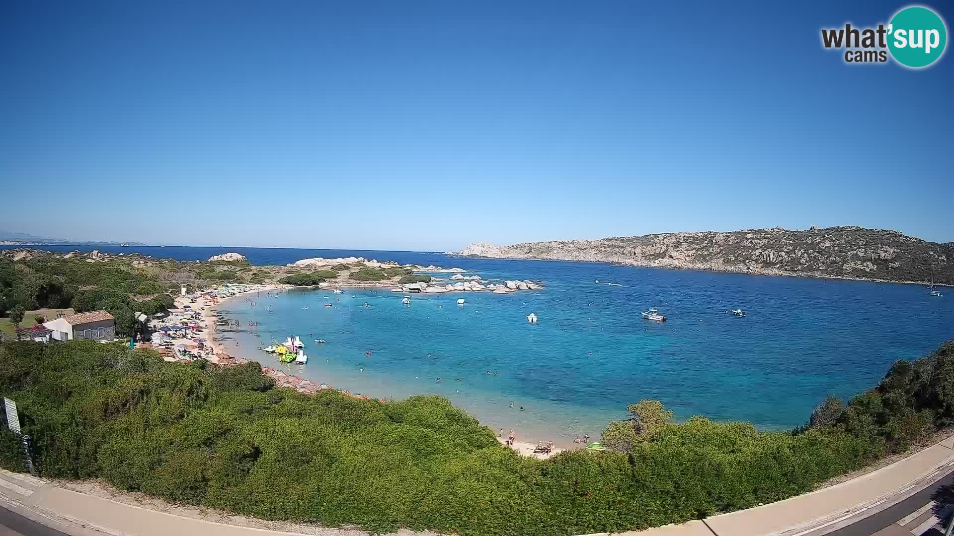 Spletna kamera Rena di Levante – Pogled v živo na Capo Testa