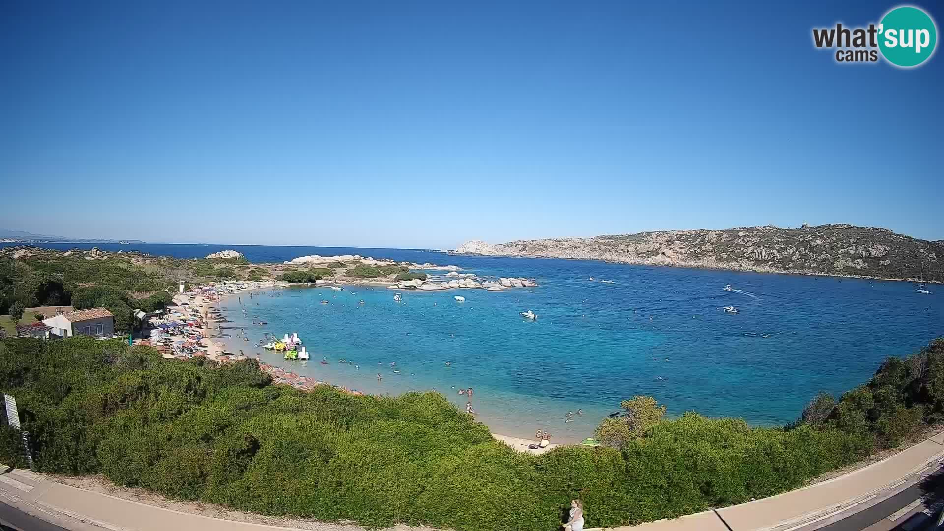 Spletna kamera Rena di Levante – Pogled v živo na Capo Testa