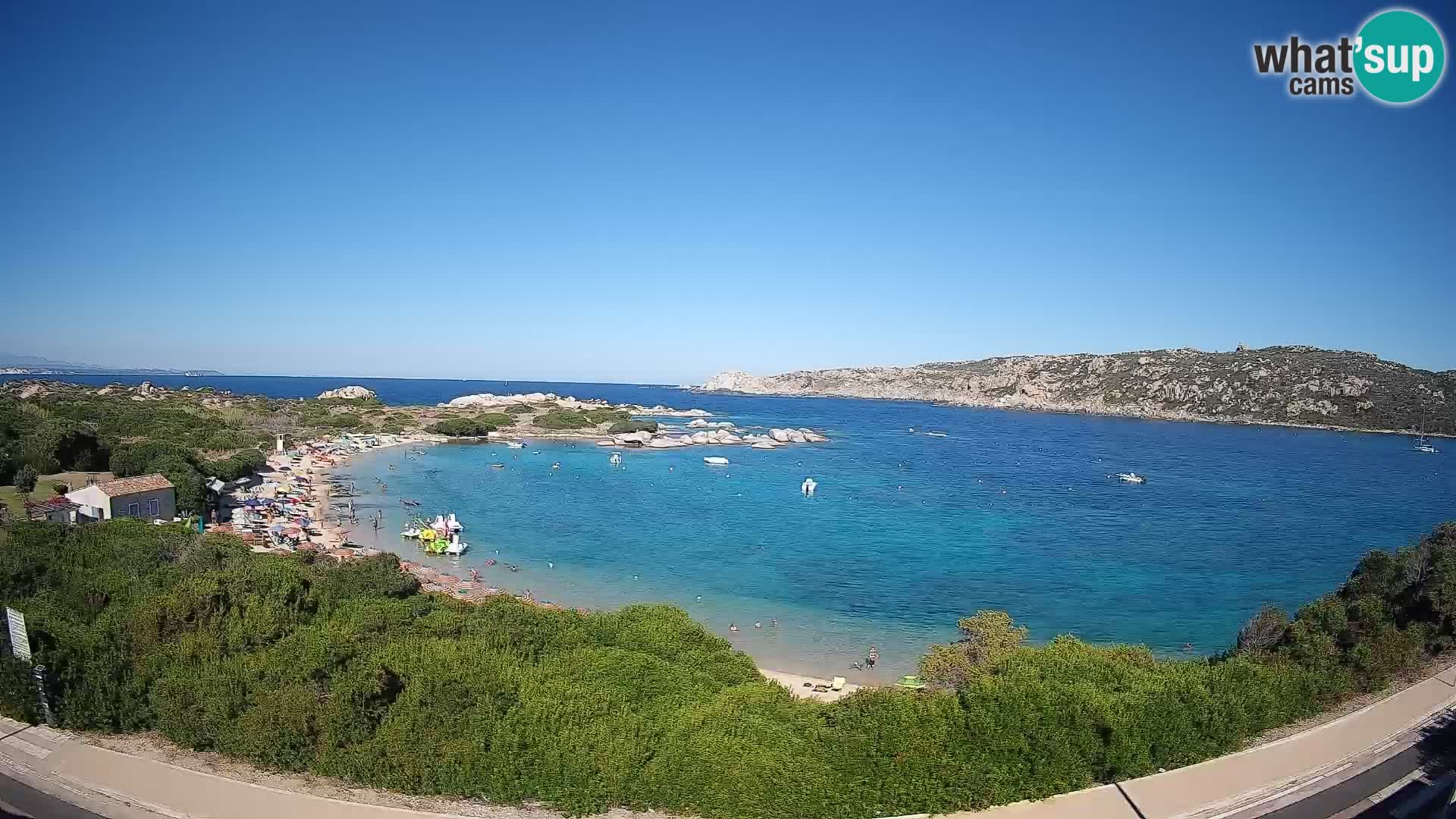 Webcam Rena di Levante – Live View from Capo Testa