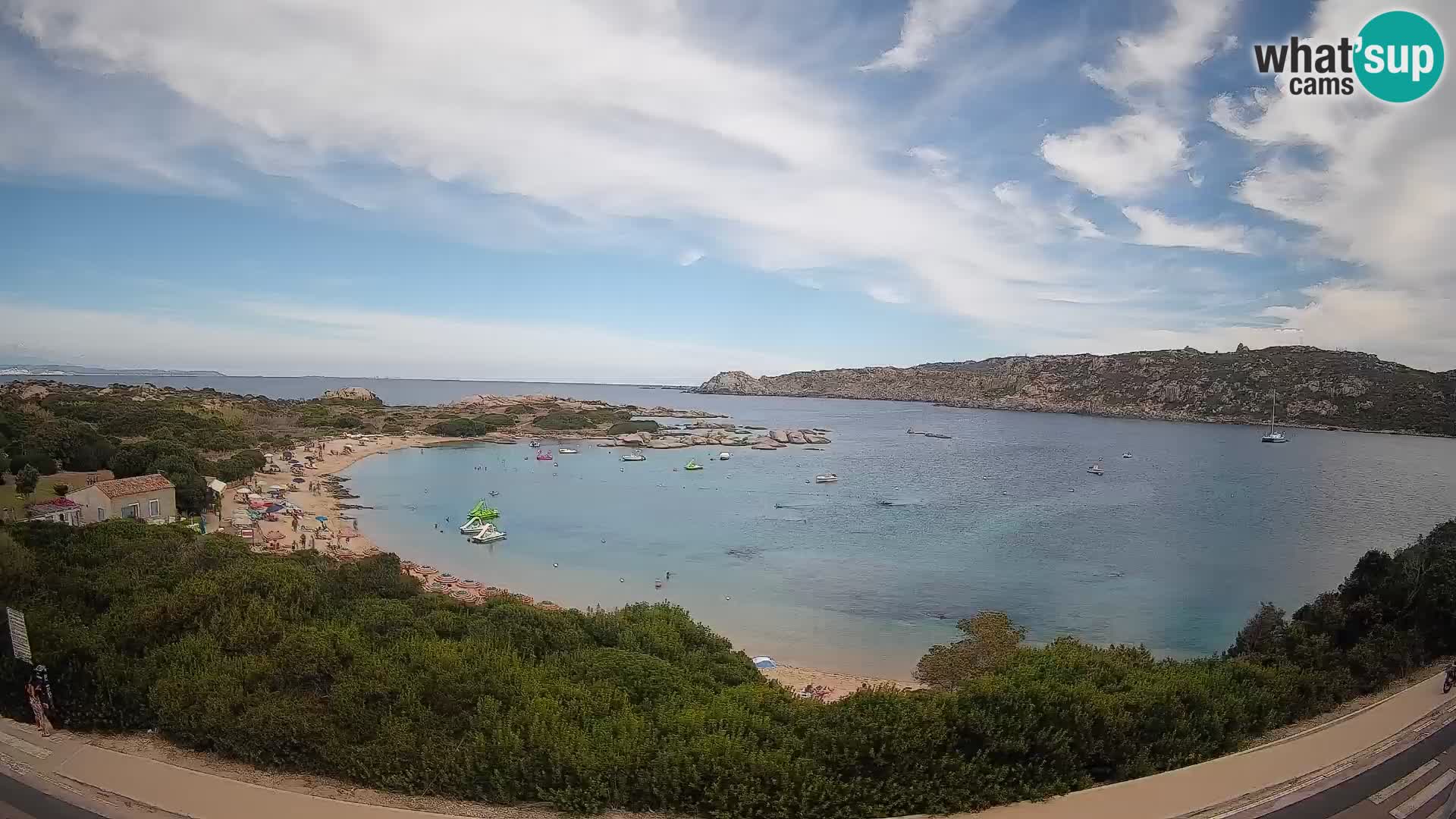 Webcam Rena di Levante – Vue en direct depuis Capo Testa