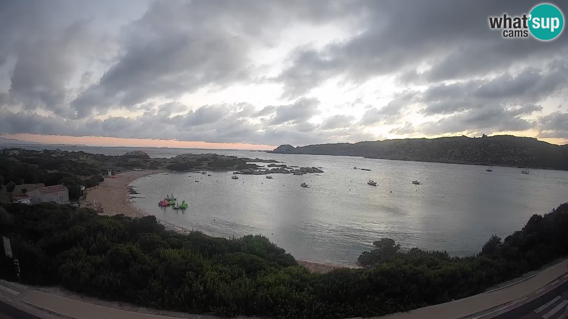Webcam Rena di Levante – Live View from Capo Testa