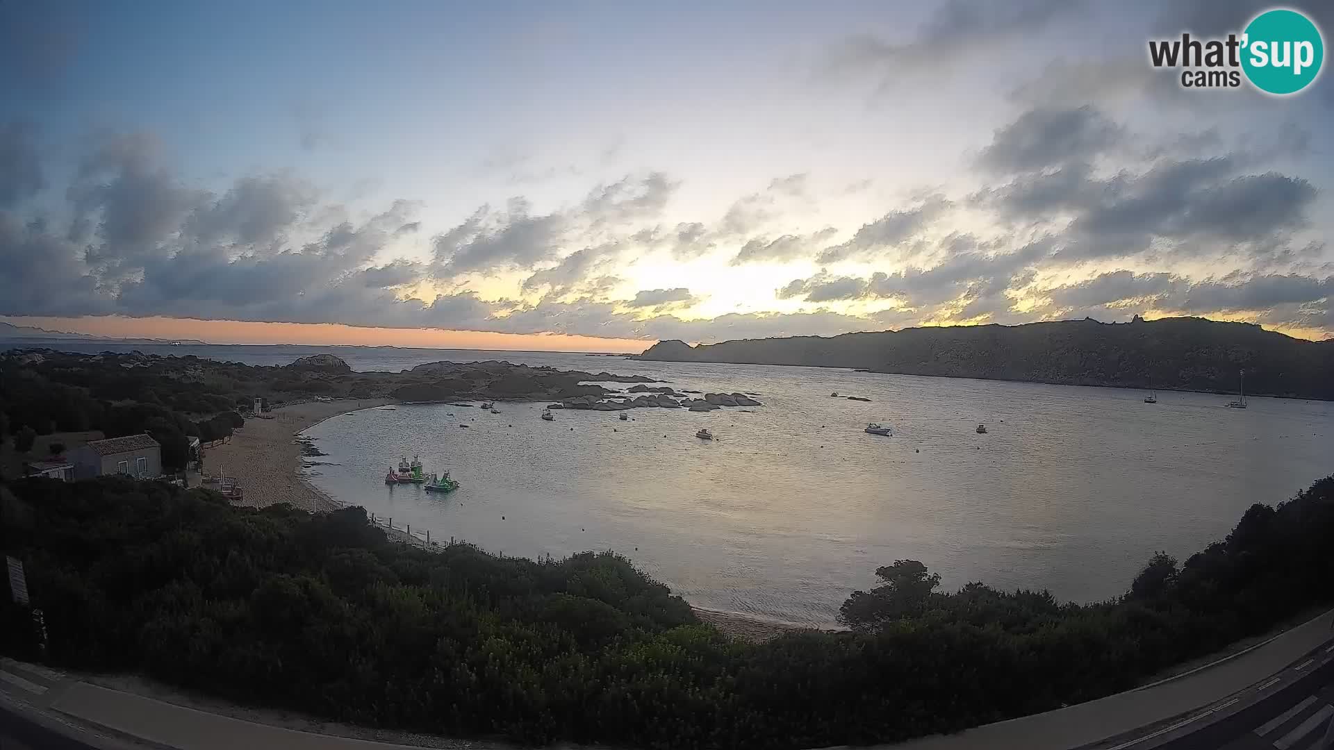 Webcam Rena di Levante – Live View from Capo Testa