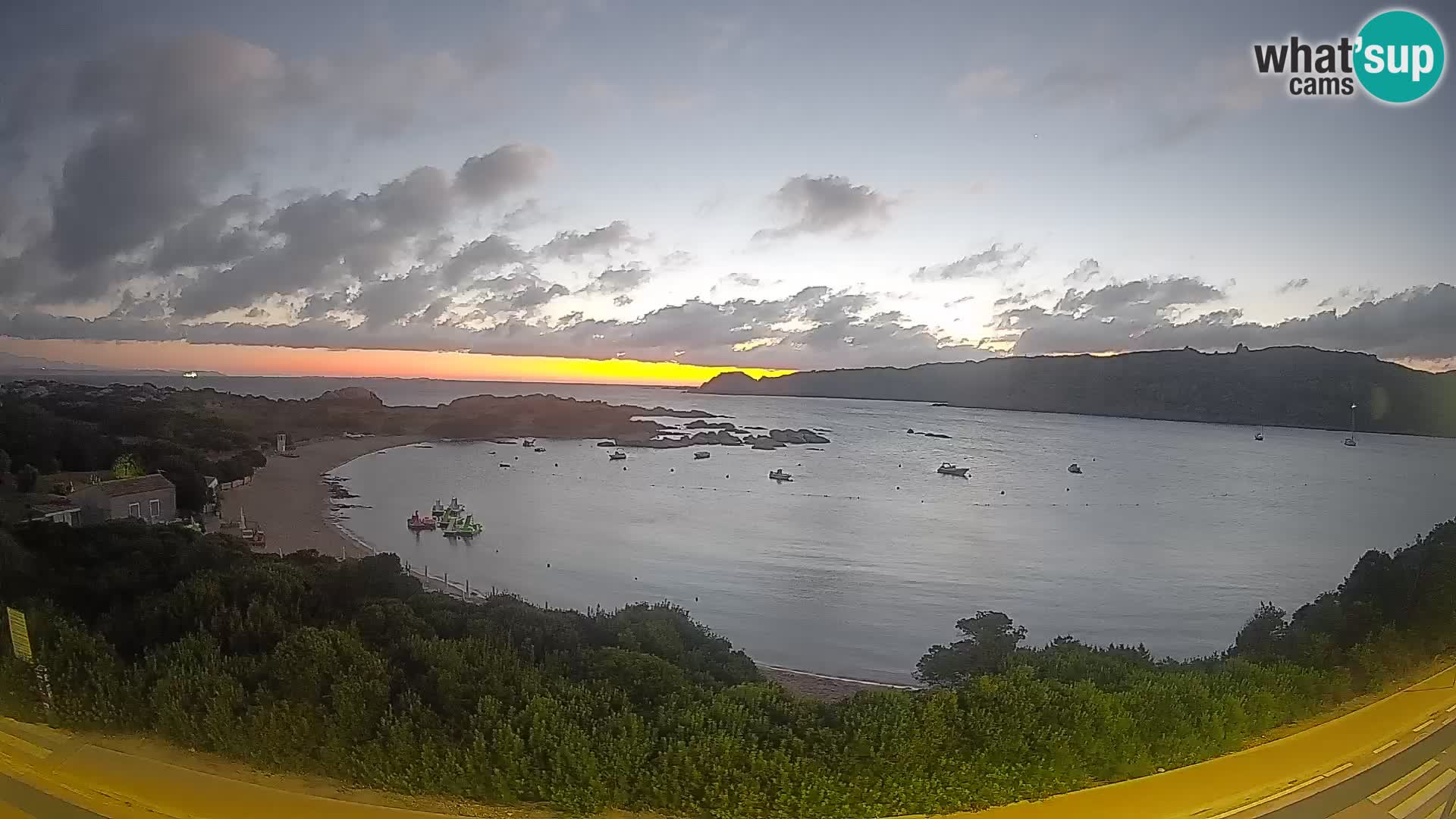 Webcam Rena di Levante – Live View from Capo Testa