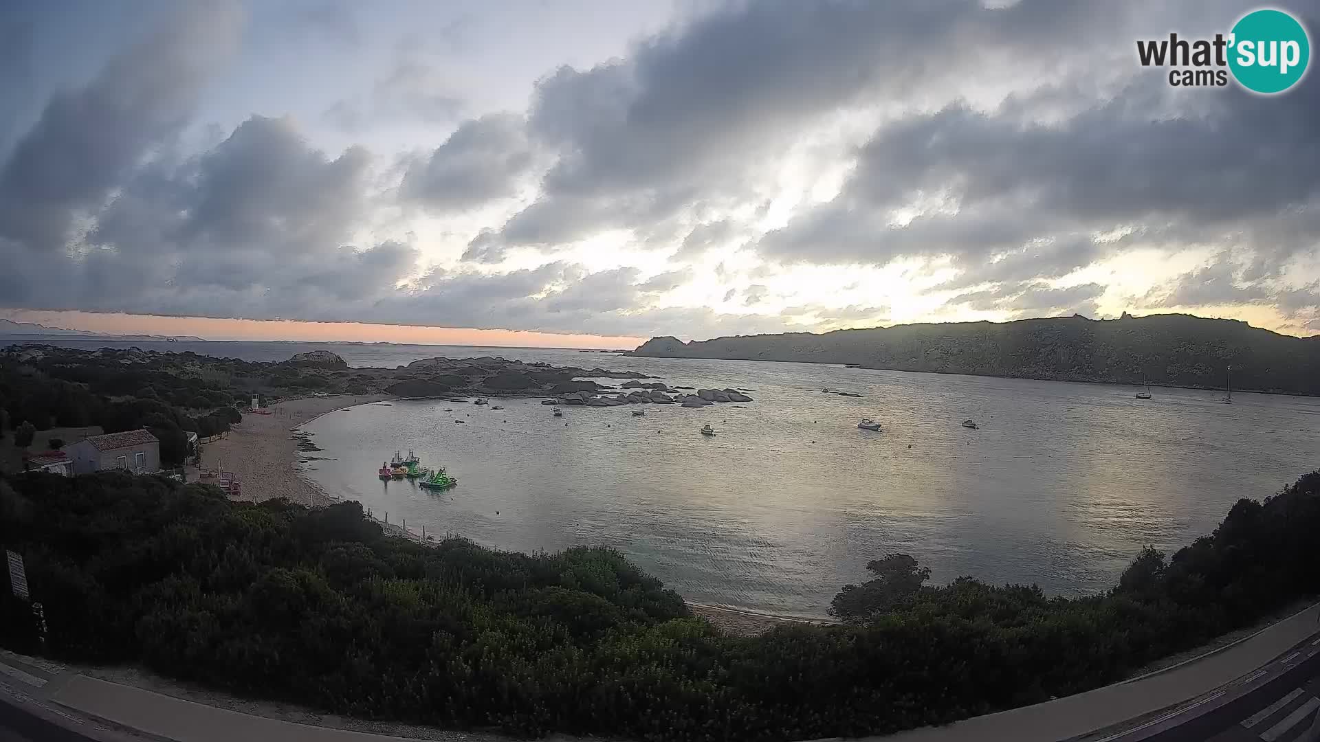 Webcam Rena di Levante – Live View from Capo Testa