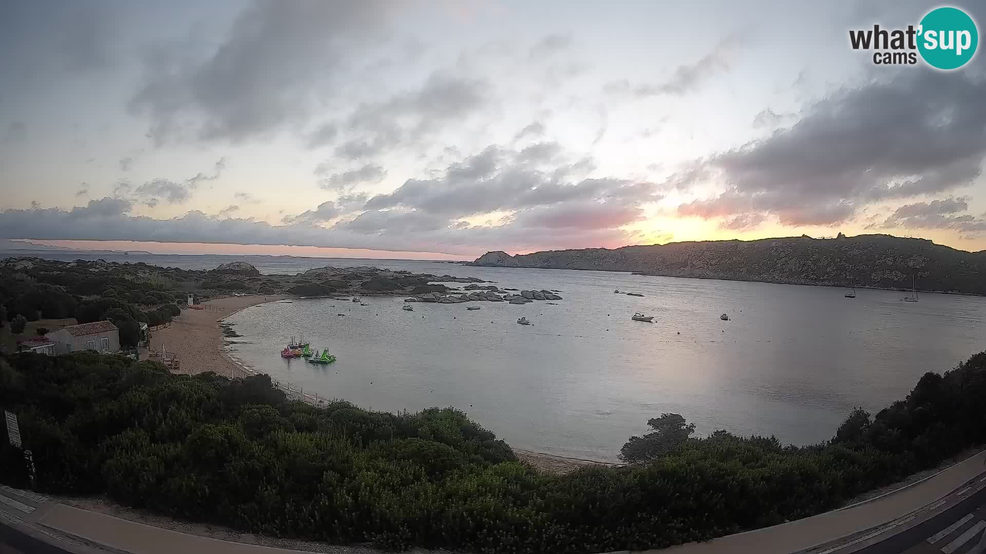 Webcam Rena di Levante – Live View from Capo Testa