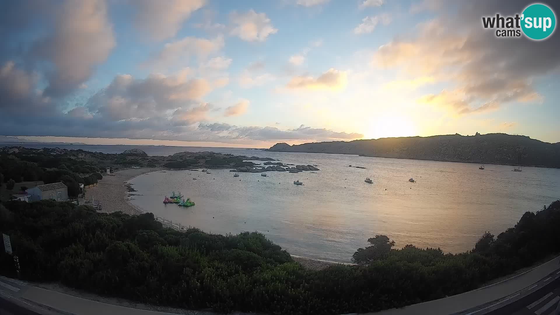 Webcam Rena di Levante – Live View from Capo Testa