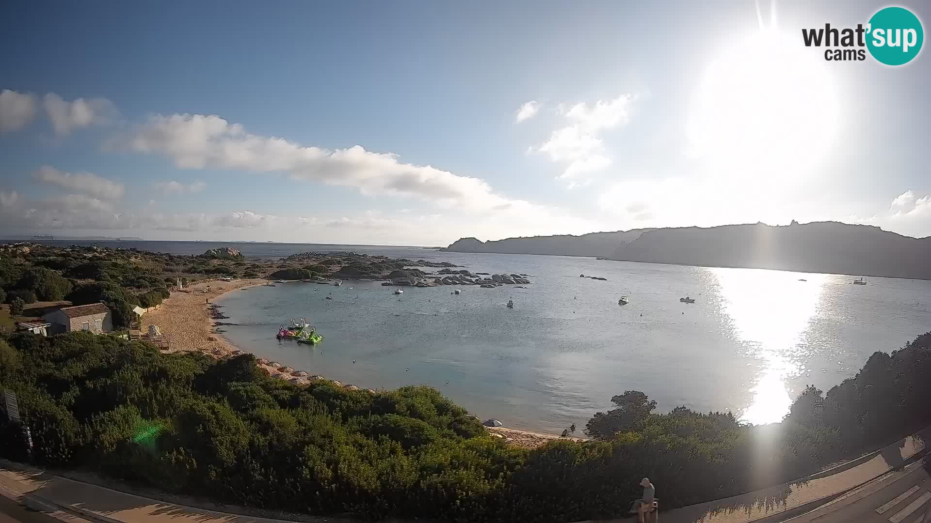 Webcam Rena di Levante – Vista en directo desde Capo Testa