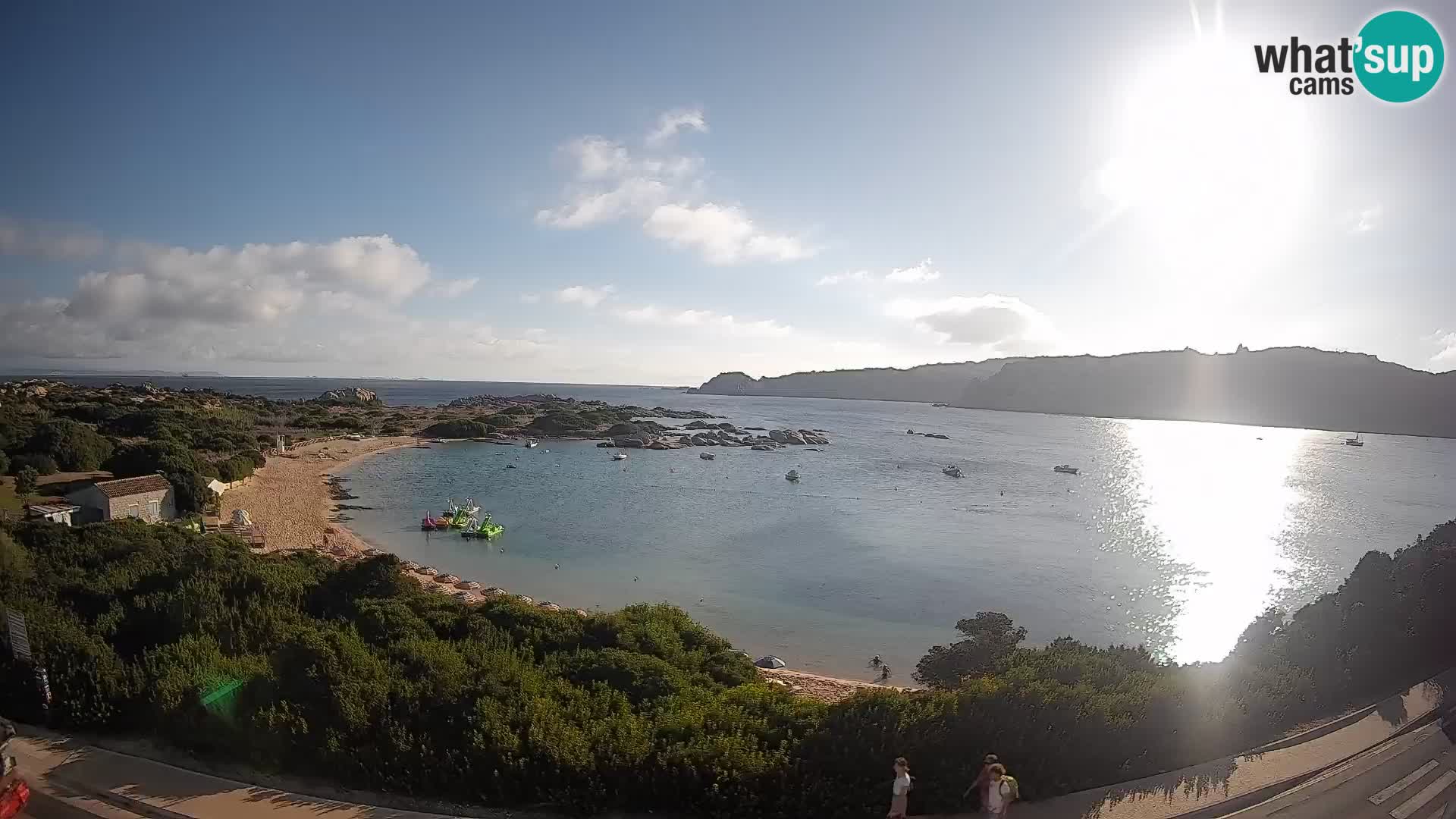 Webcam Rena di Levante – Live View from Capo Testa