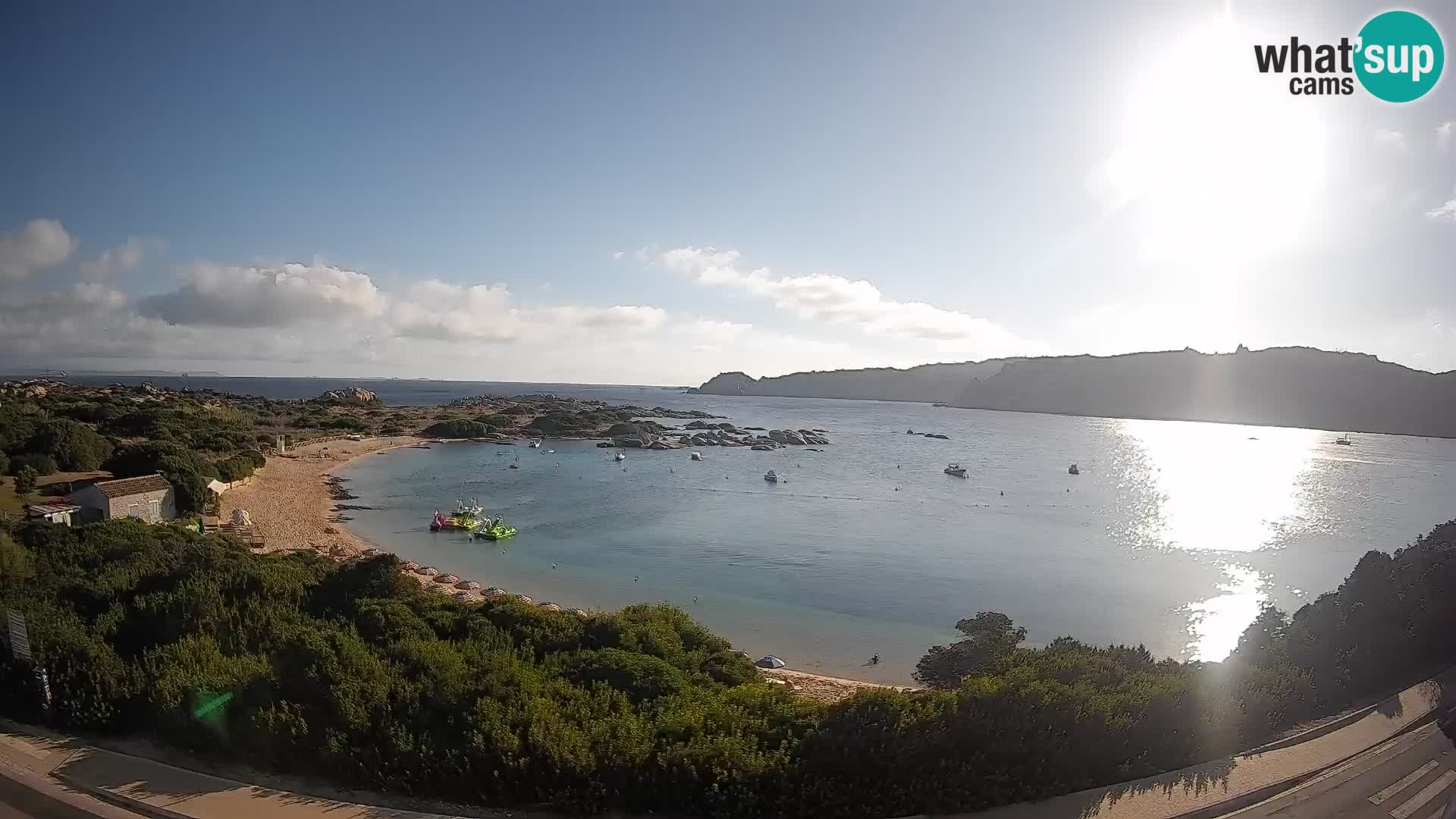 Webcam Rena di Levante – Live View from Capo Testa