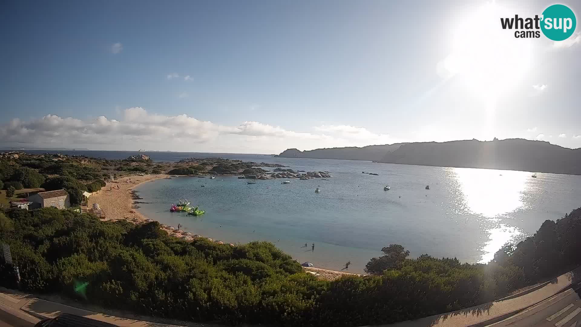 Webcam Rena di Levante – Live View from Capo Testa