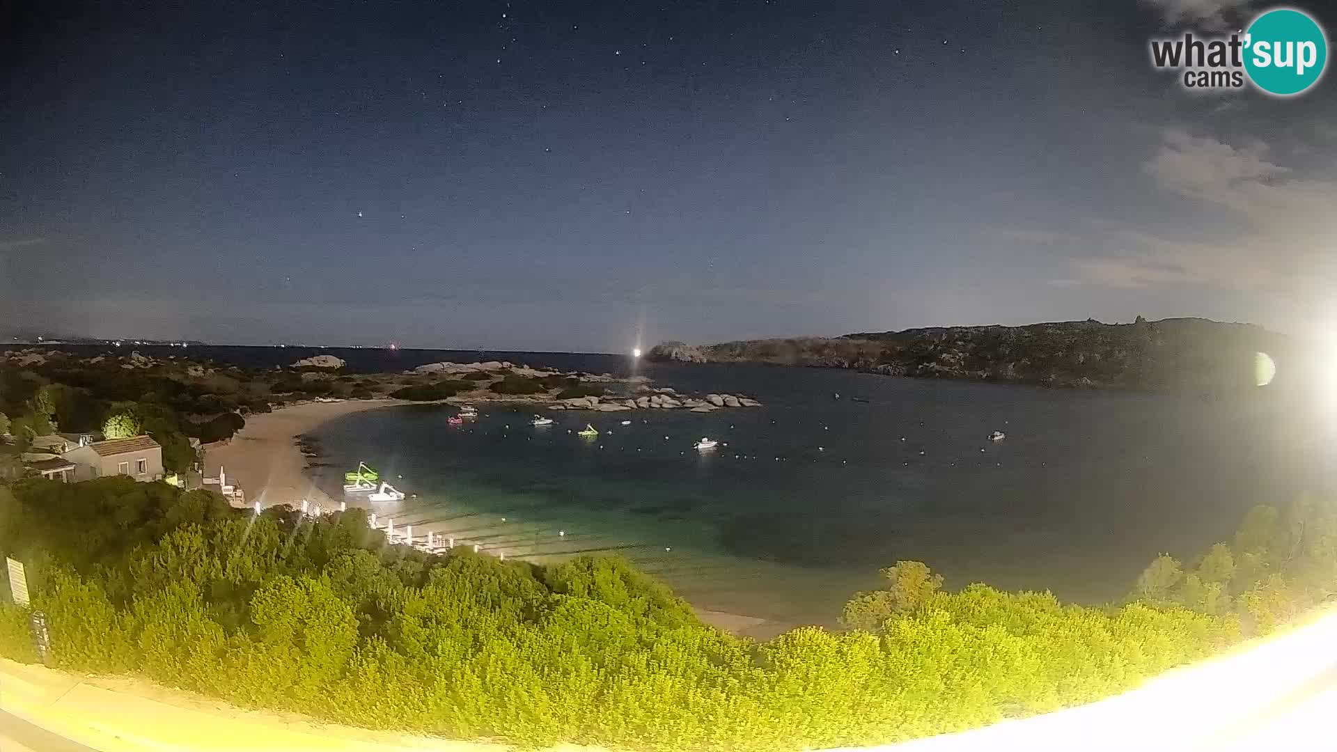 Spletna kamera Rena di Levante – Pogled v živo na Capo Testa