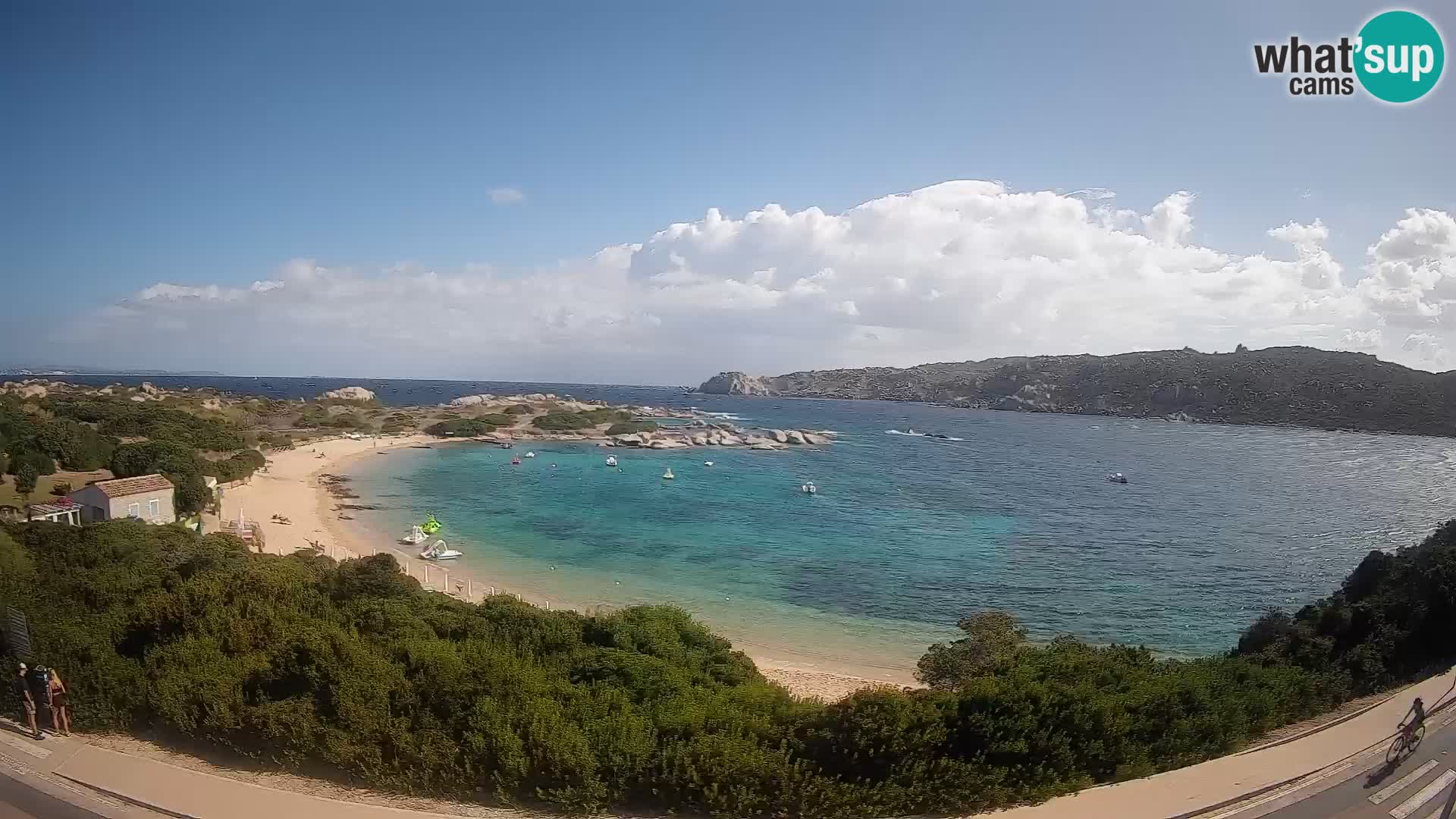 Webcam Rena di Levante – Vue en direct depuis Capo Testa