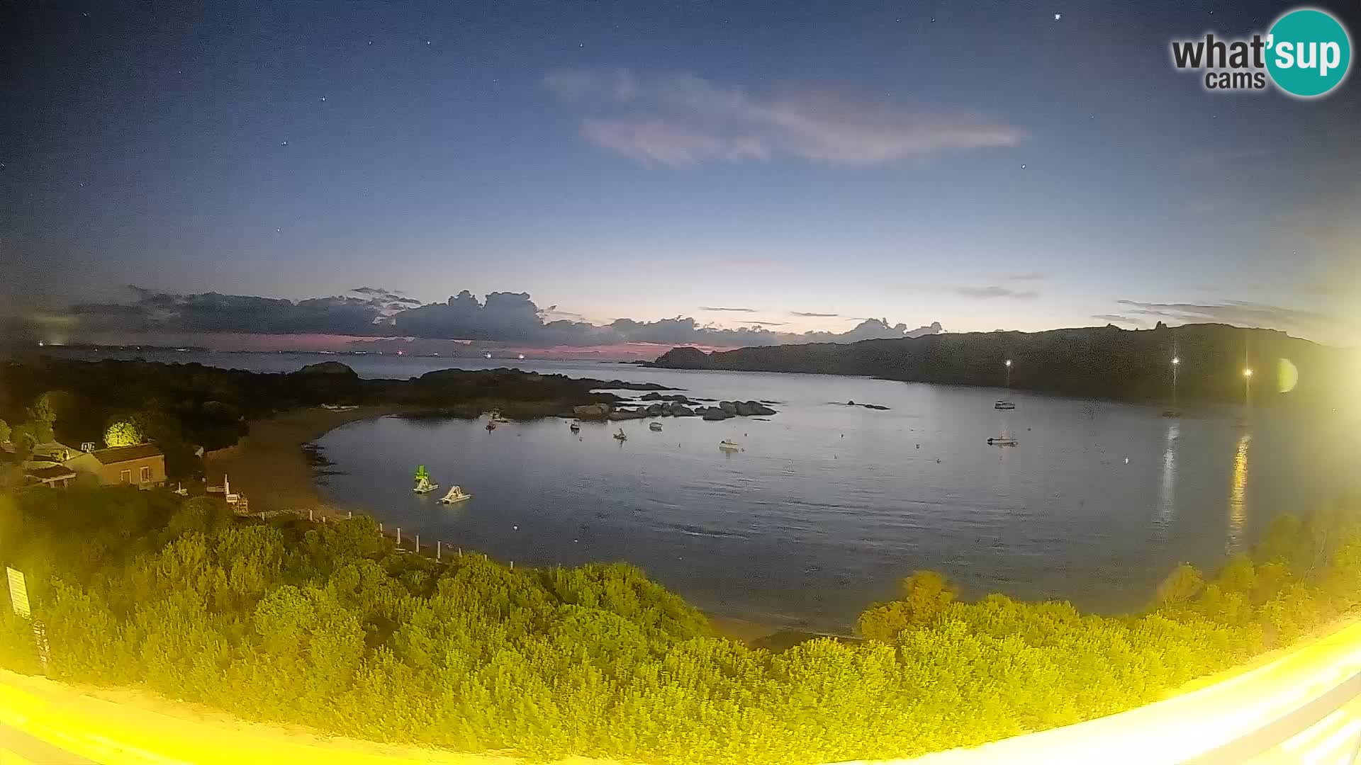 Webcam Rena di Levante – Live View from Capo Testa