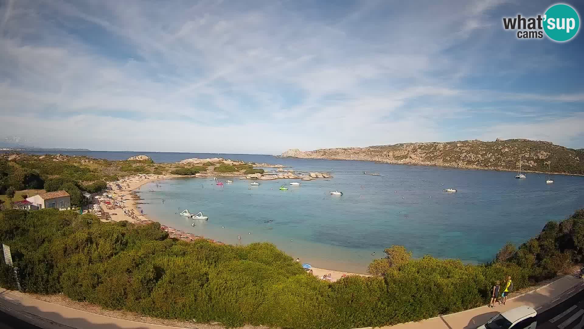 Webcam Rena di Levante – Live View from Capo Testa