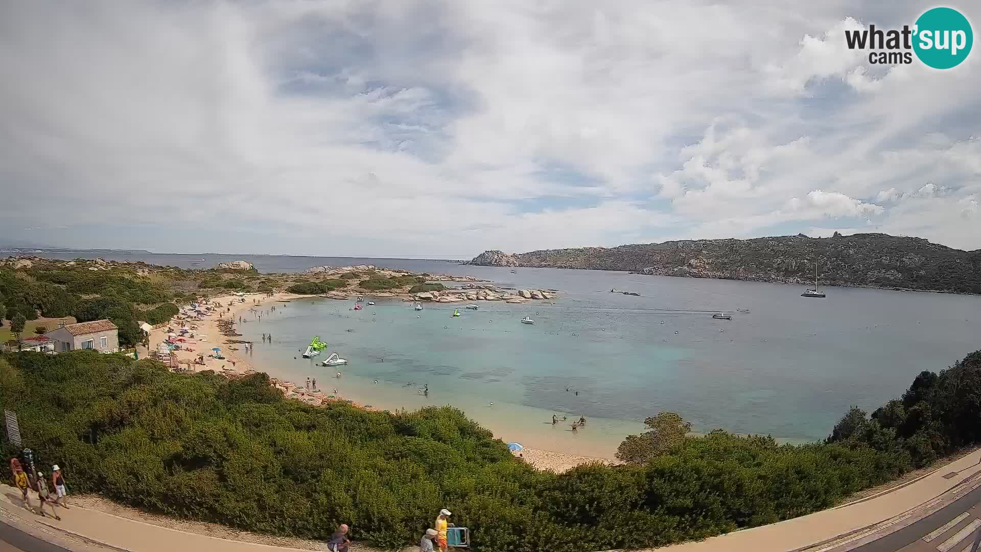 Spletna kamera Rena di Levante – Pogled v živo na Capo Testa