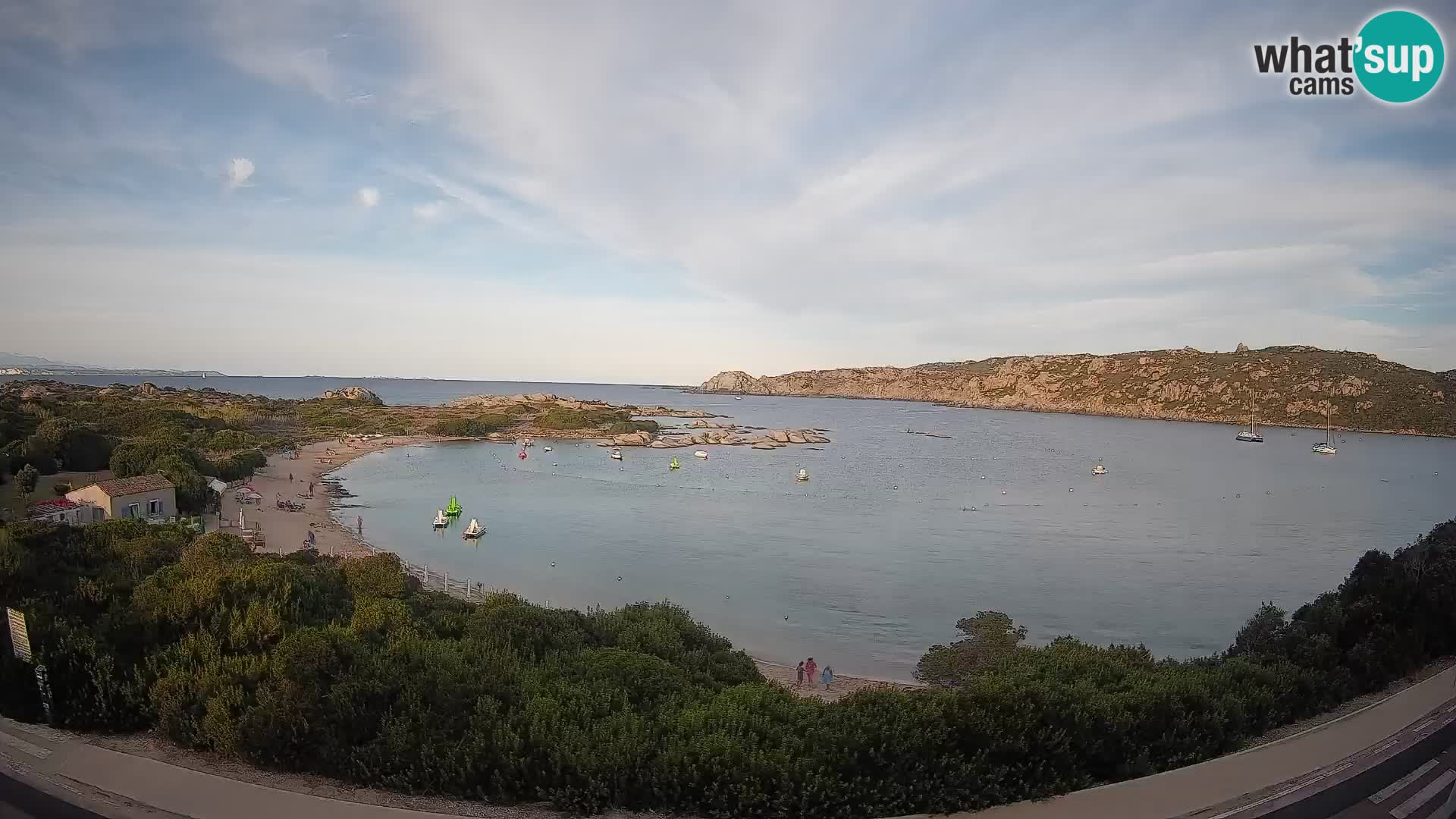 Webcam Rena di Levante – Live View from Capo Testa