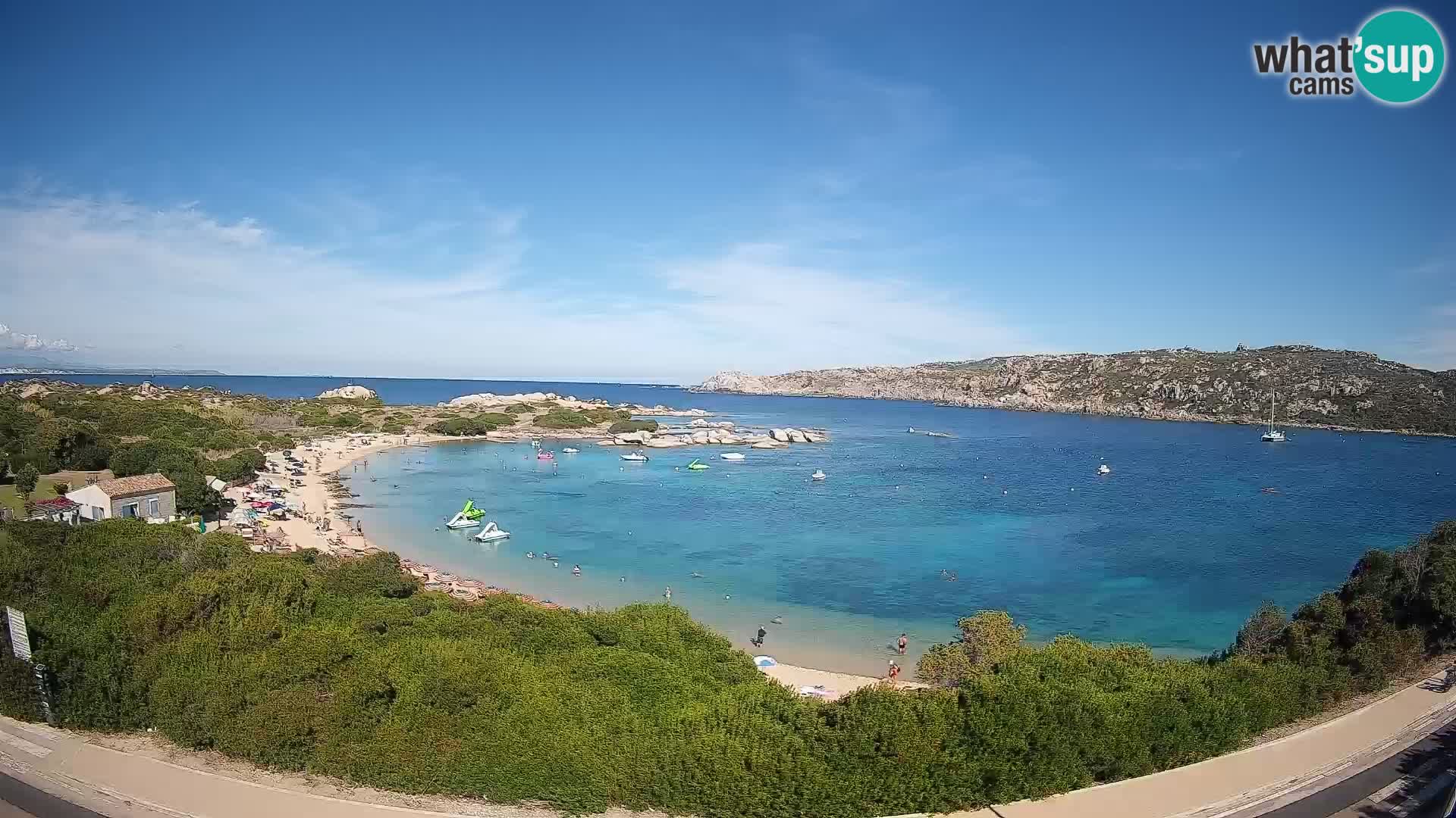 Webcam Rena di Levante – Vue en direct depuis Capo Testa