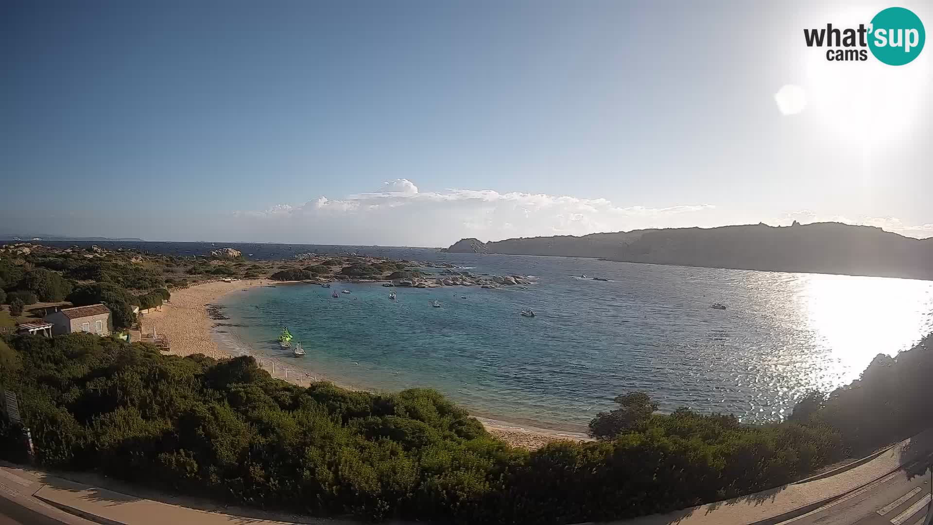 Webcam Rena di Levante – Live View from Capo Testa