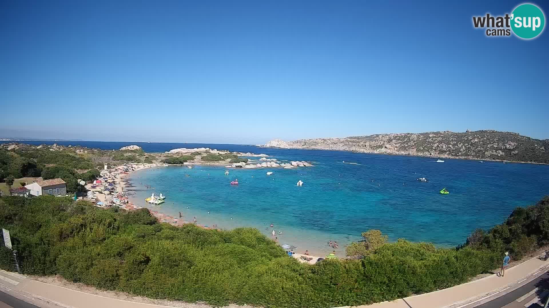 Webcam Rena di Levante – Live View from Capo Testa
