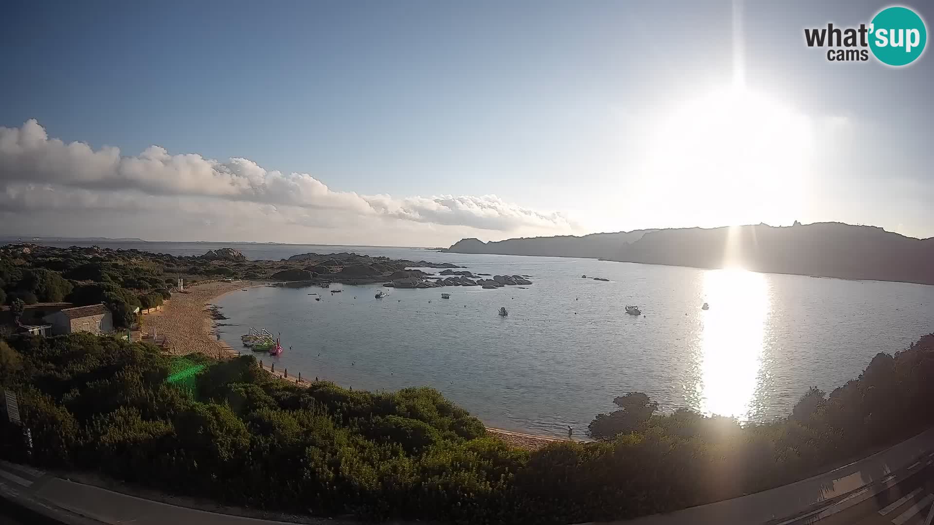 Webcam Rena di Levante – Vue en direct depuis Capo Testa