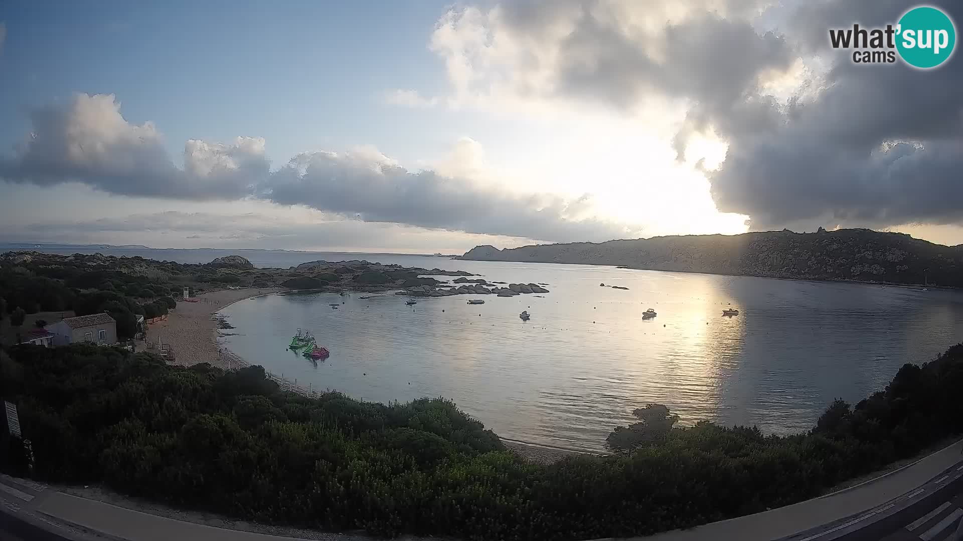 Webcam Rena di Levante – Live View from Capo Testa