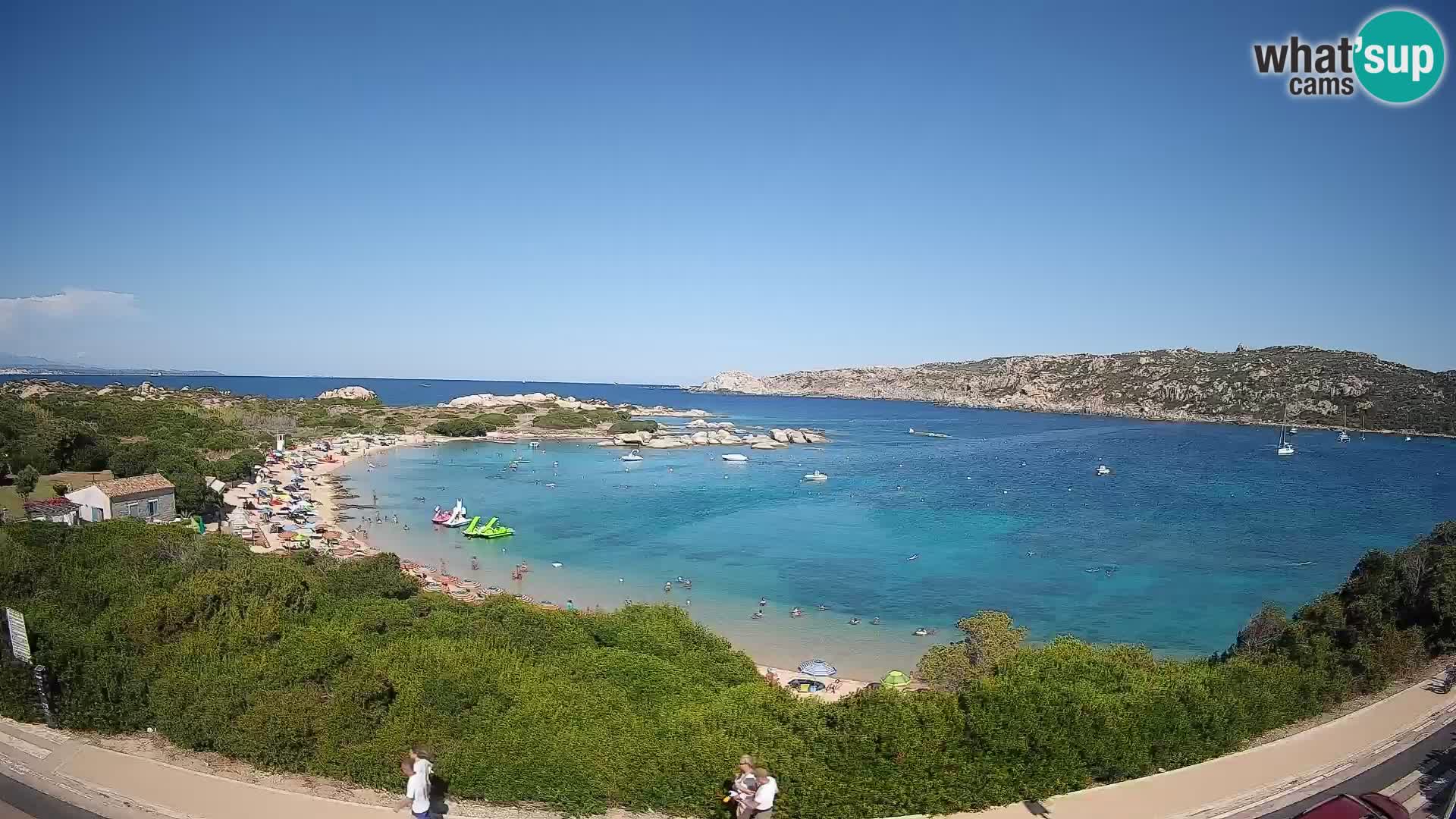 Webcam Rena di Levante – Live View from Capo Testa