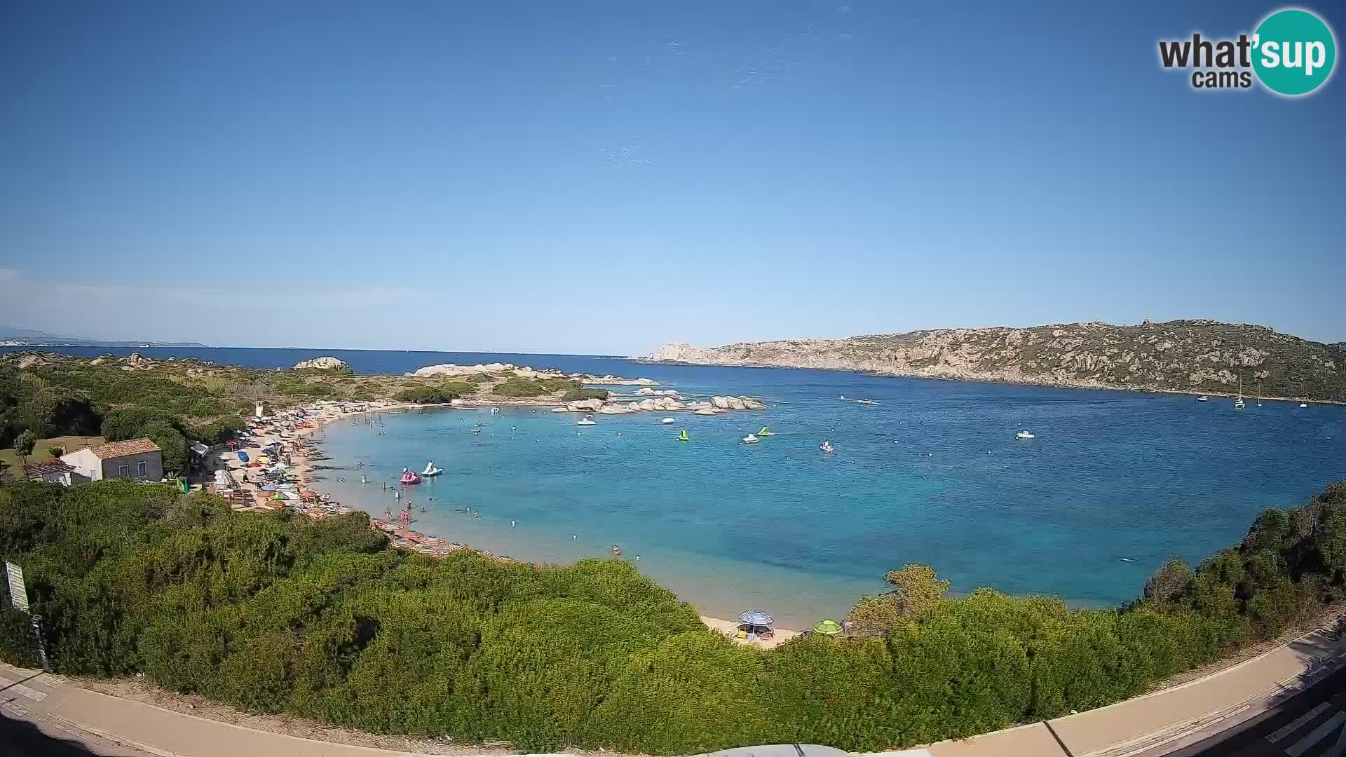 Webcam Rena di Levante – Vista live da Capo Testa