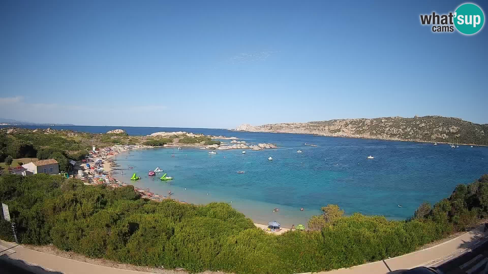 Webcam Rena di Levante – Vista en directo desde Capo Testa