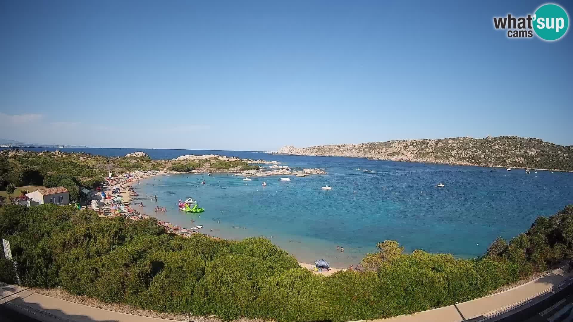 Webcam Rena di Levante – Vue en direct depuis Capo Testa