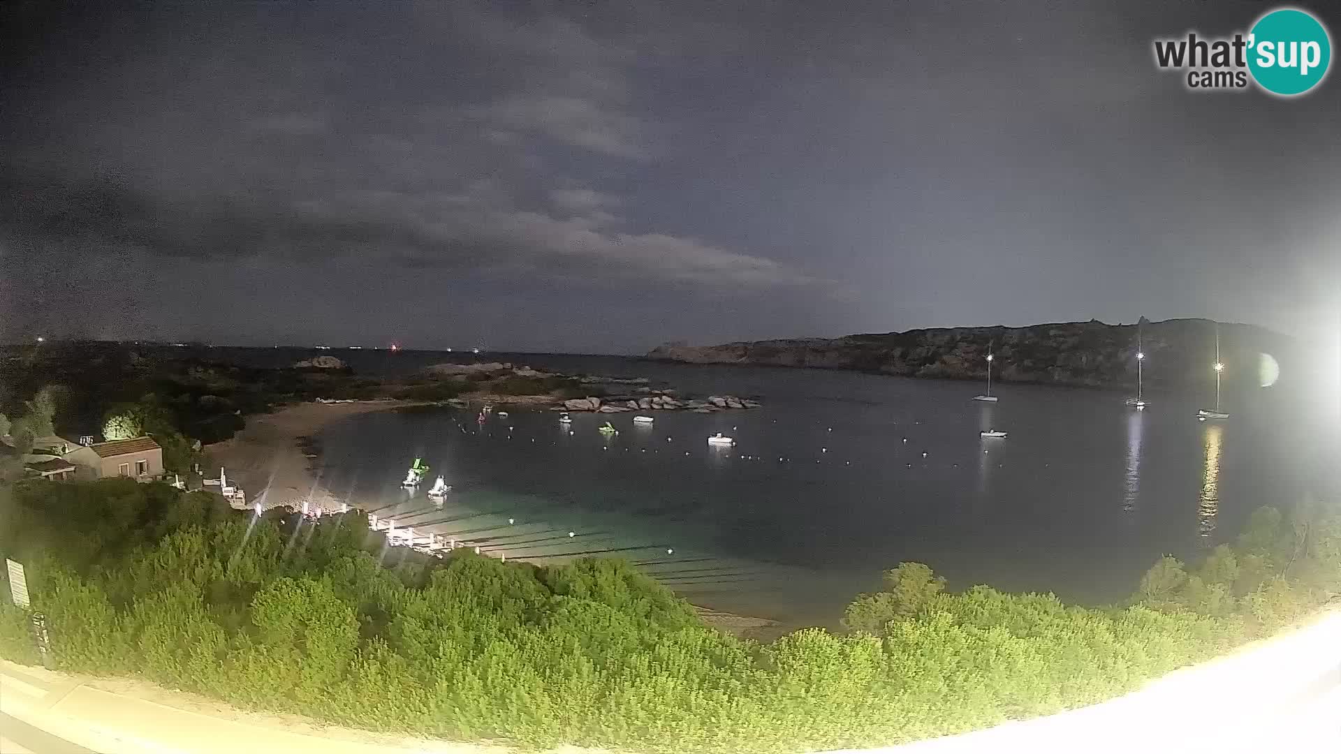 Spletna kamera Rena di Levante – Pogled v živo na Capo Testa