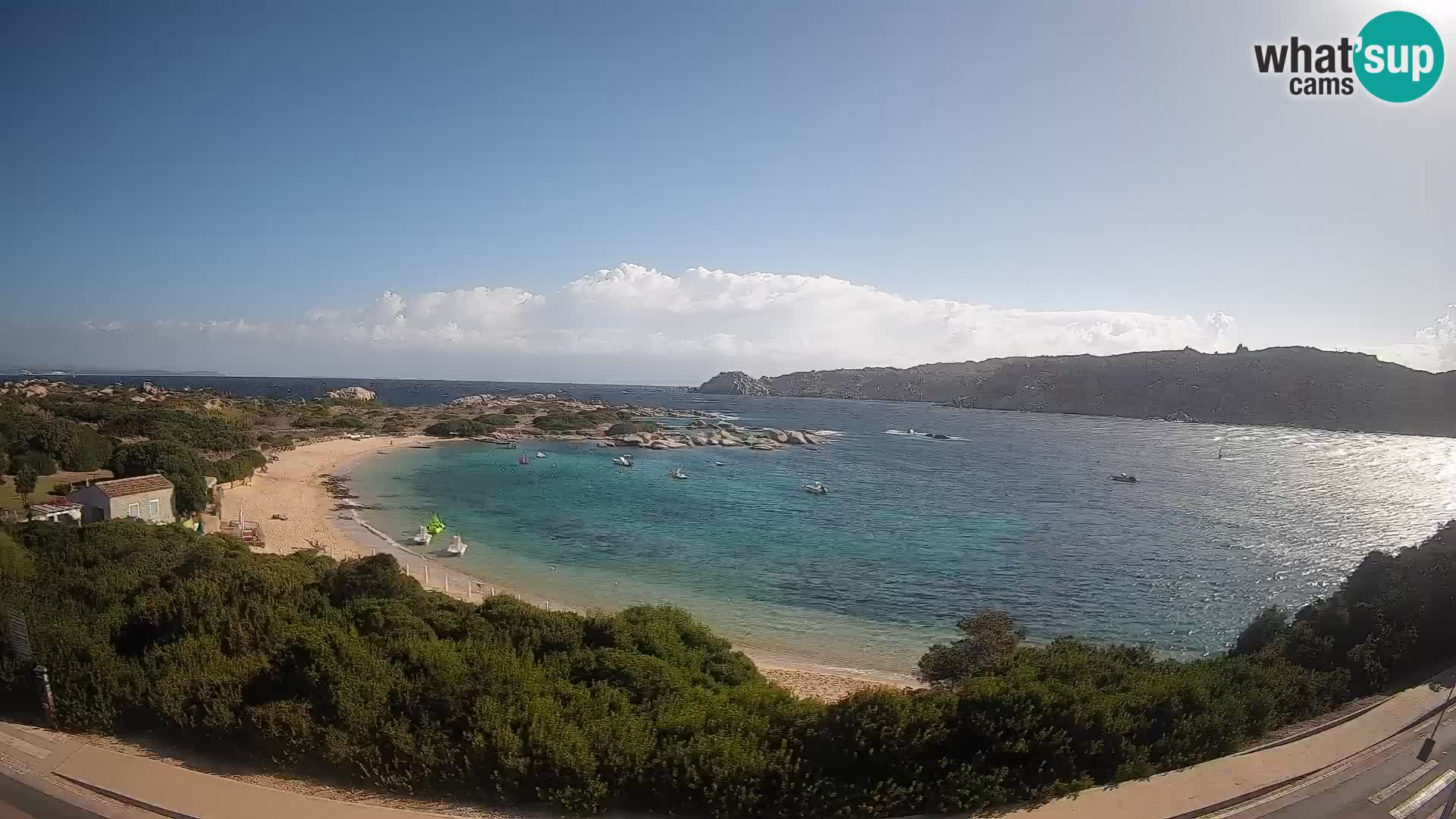 Webcam Rena di Levante – Vue en direct depuis Capo Testa