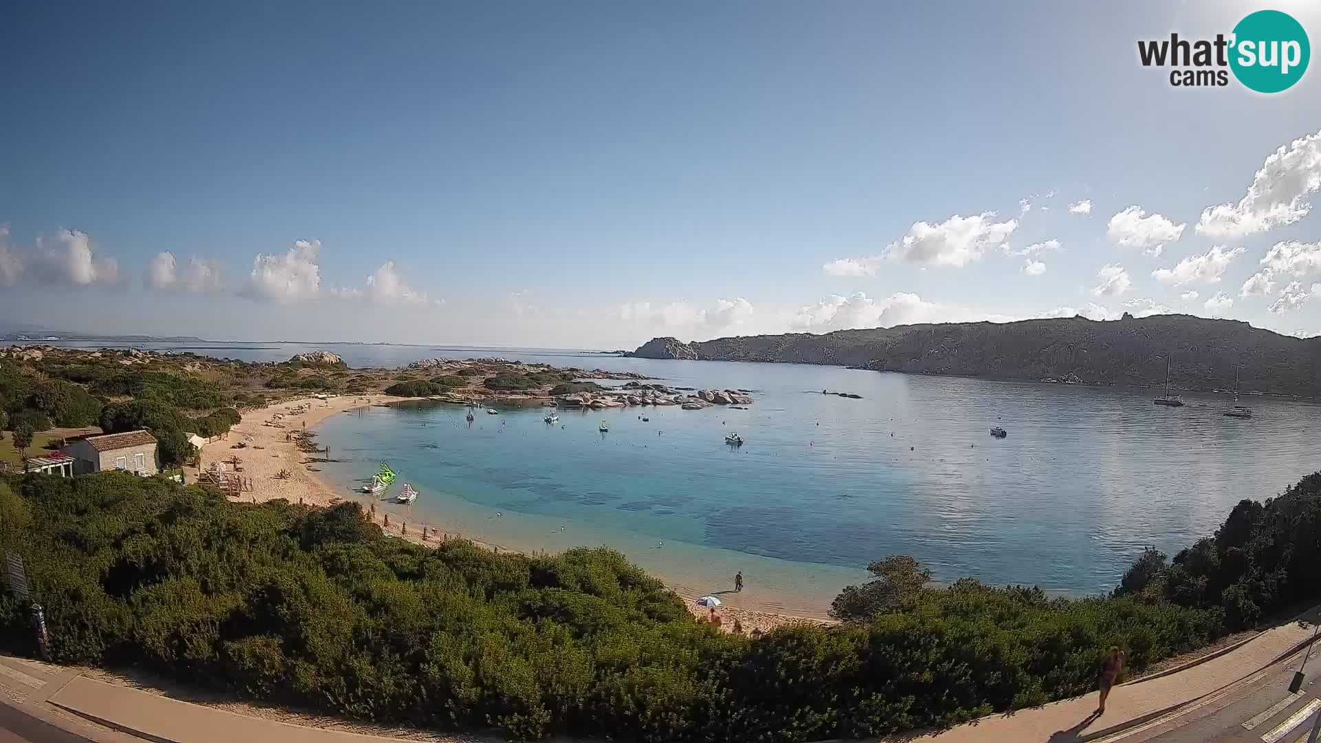 Spletna kamera Rena di Levante – Pogled v živo na Capo Testa