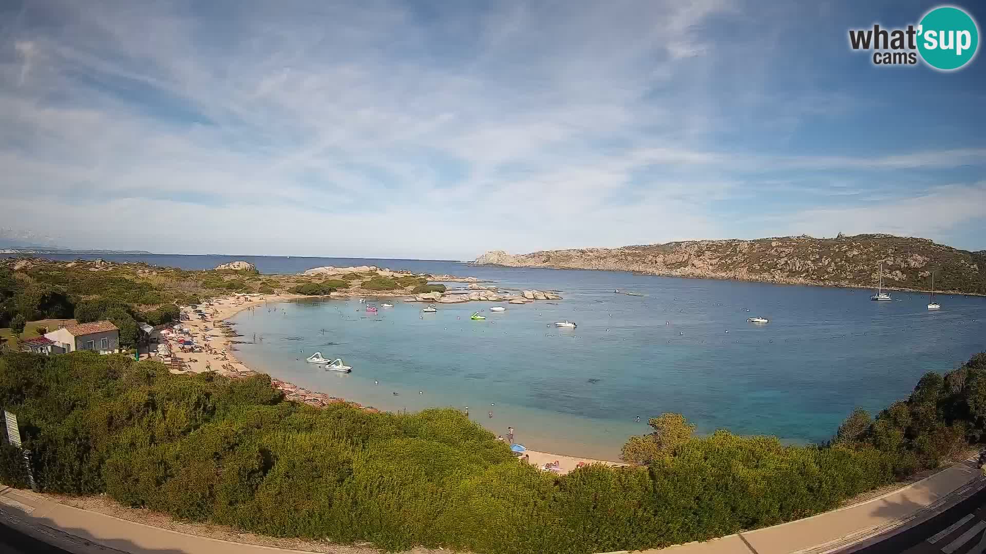 Webcam Rena di Levante – Vista live da Capo Testa