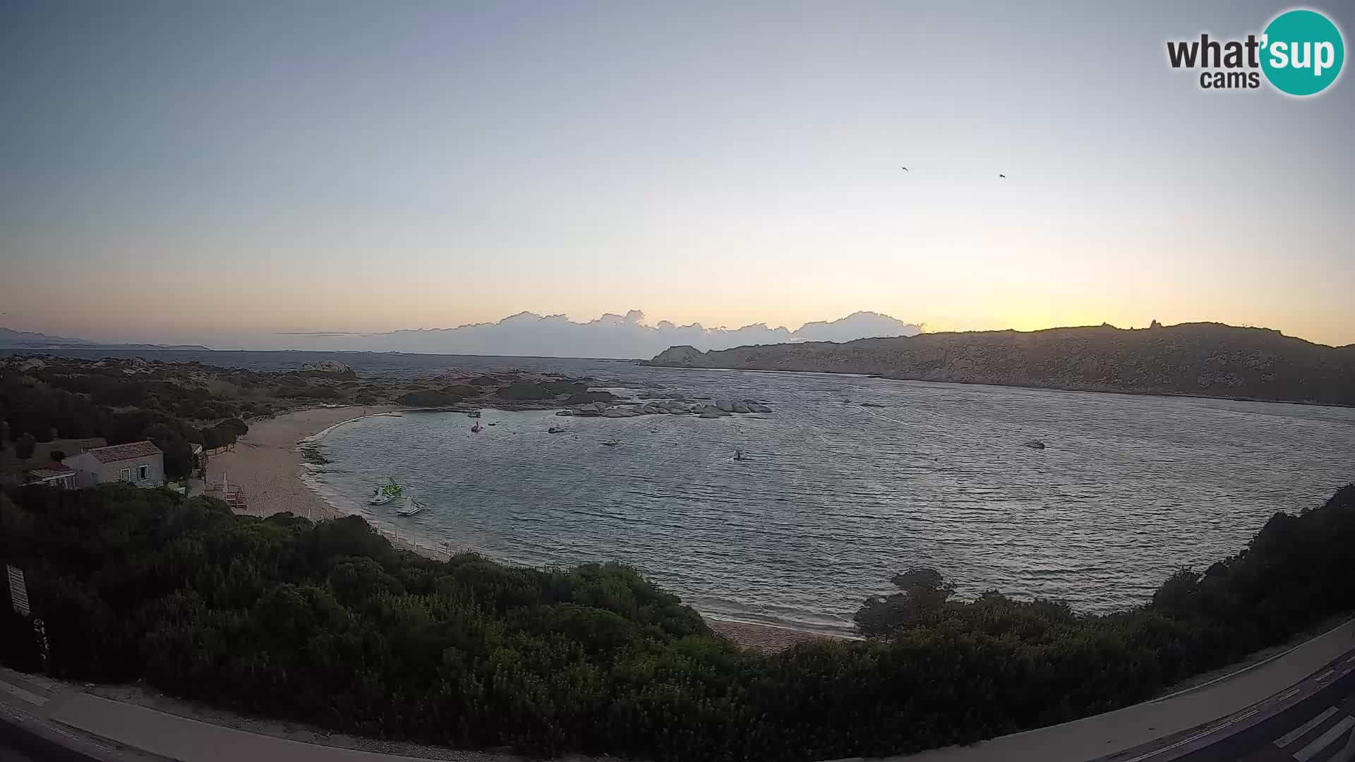 Webcam Rena di Levante – Live View from Capo Testa