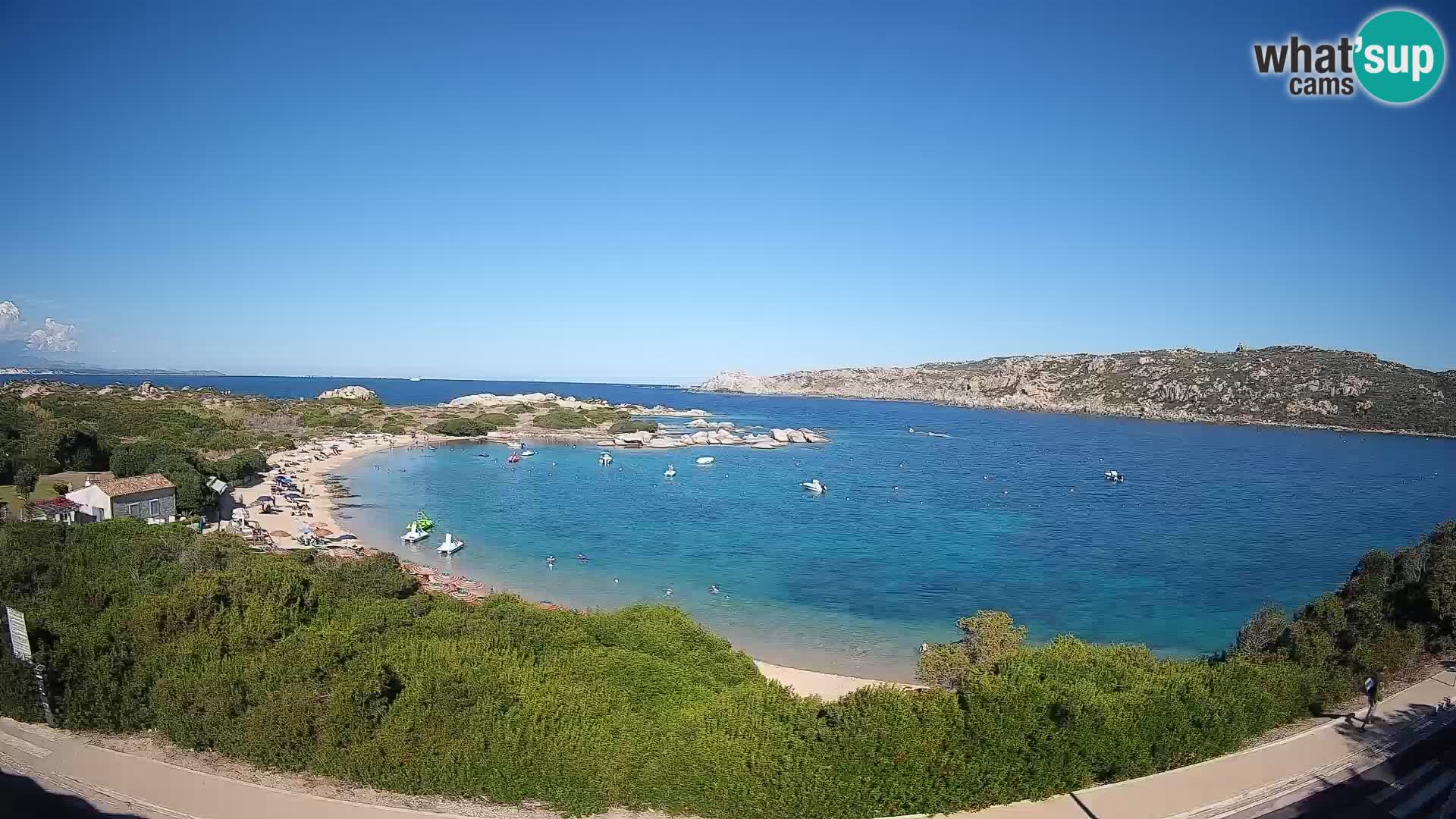 Webcam Rena di Levante – Vista live da Capo Testa