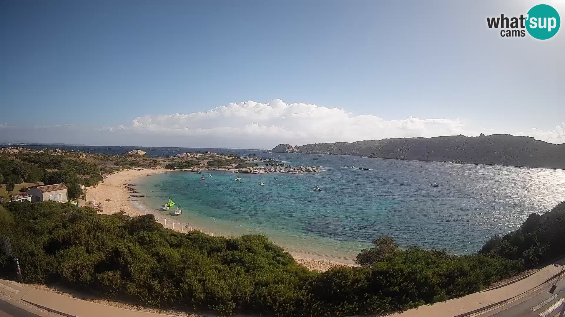 Webcam Rena di Levante – Vista en directo desde Capo Testa