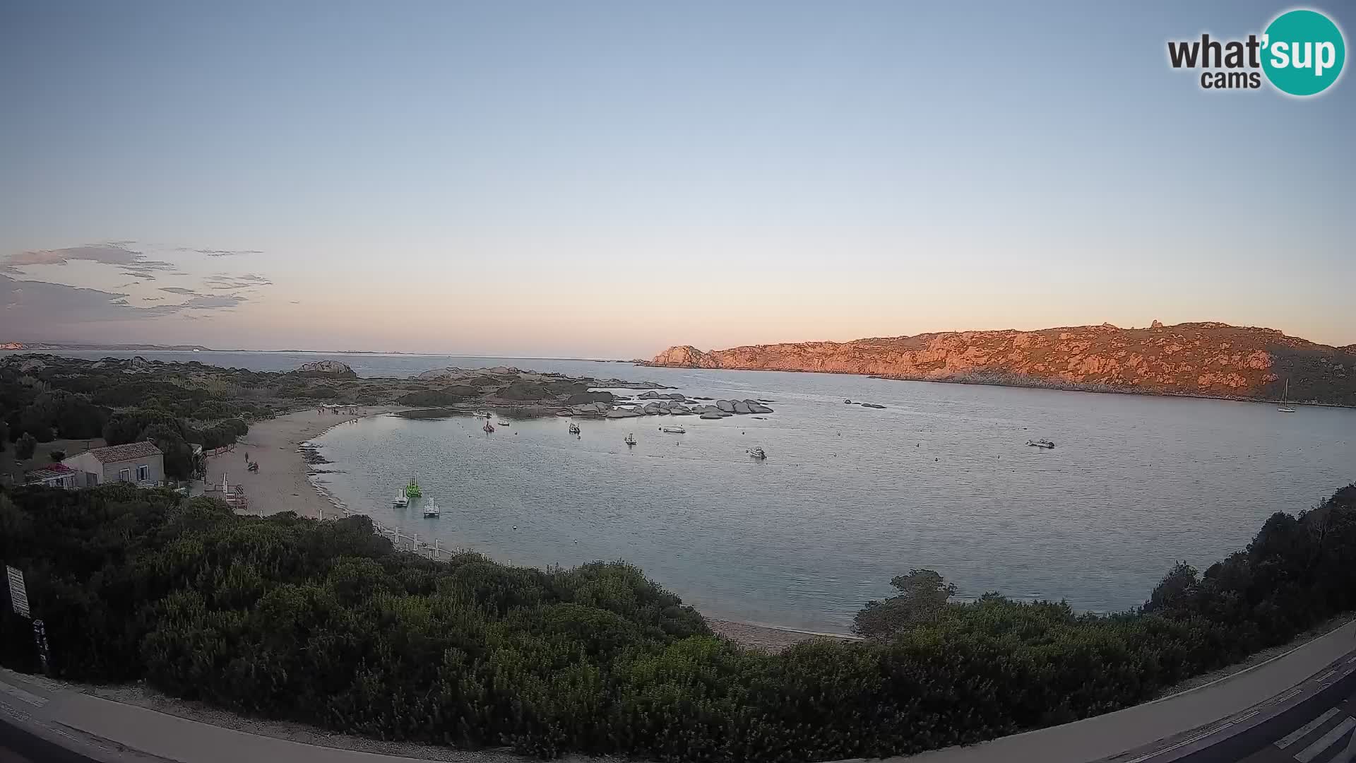 Webcam Rena di Levante – Live View from Capo Testa