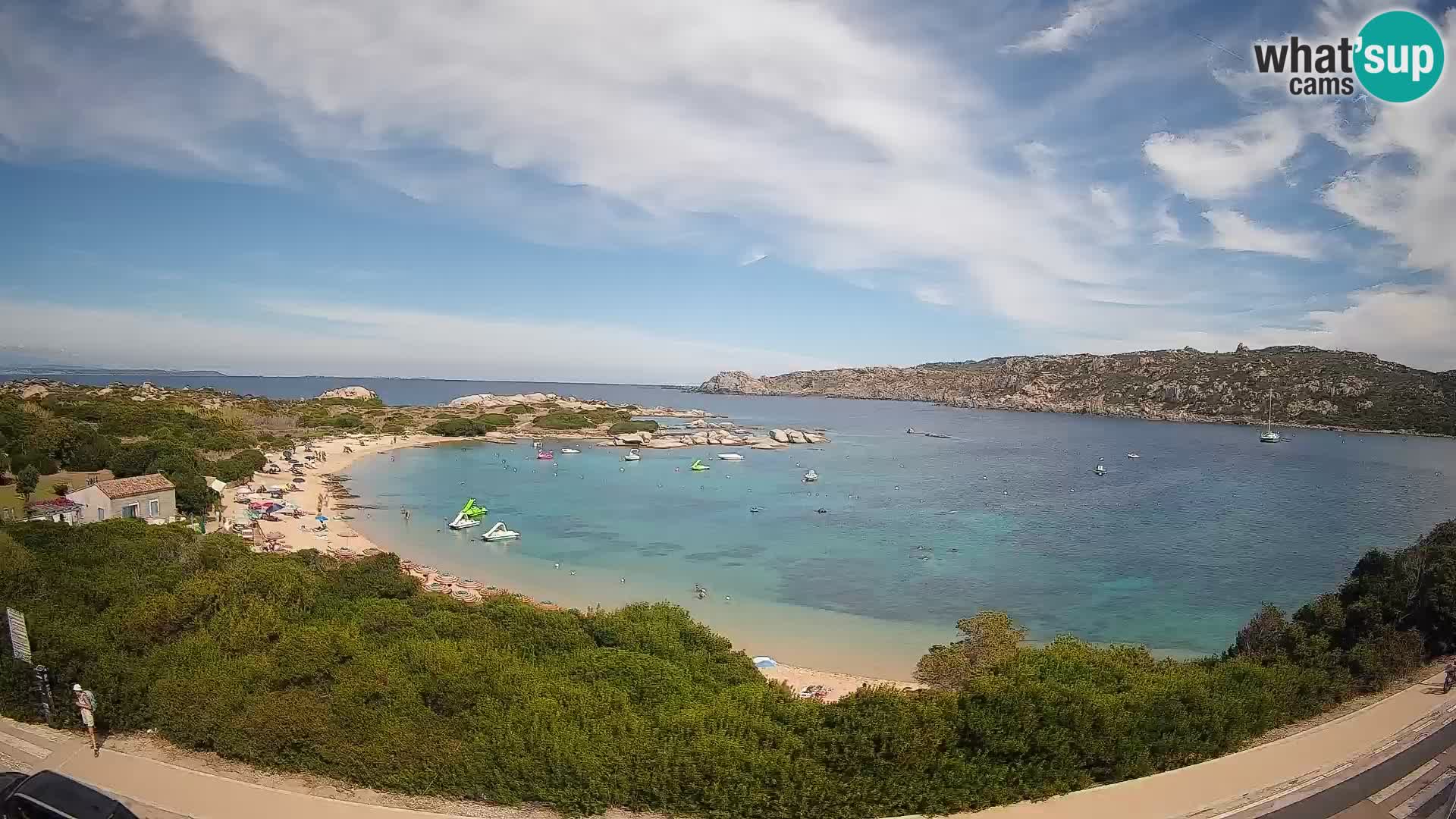 Webcam Rena di Levante – Vista live da Capo Testa