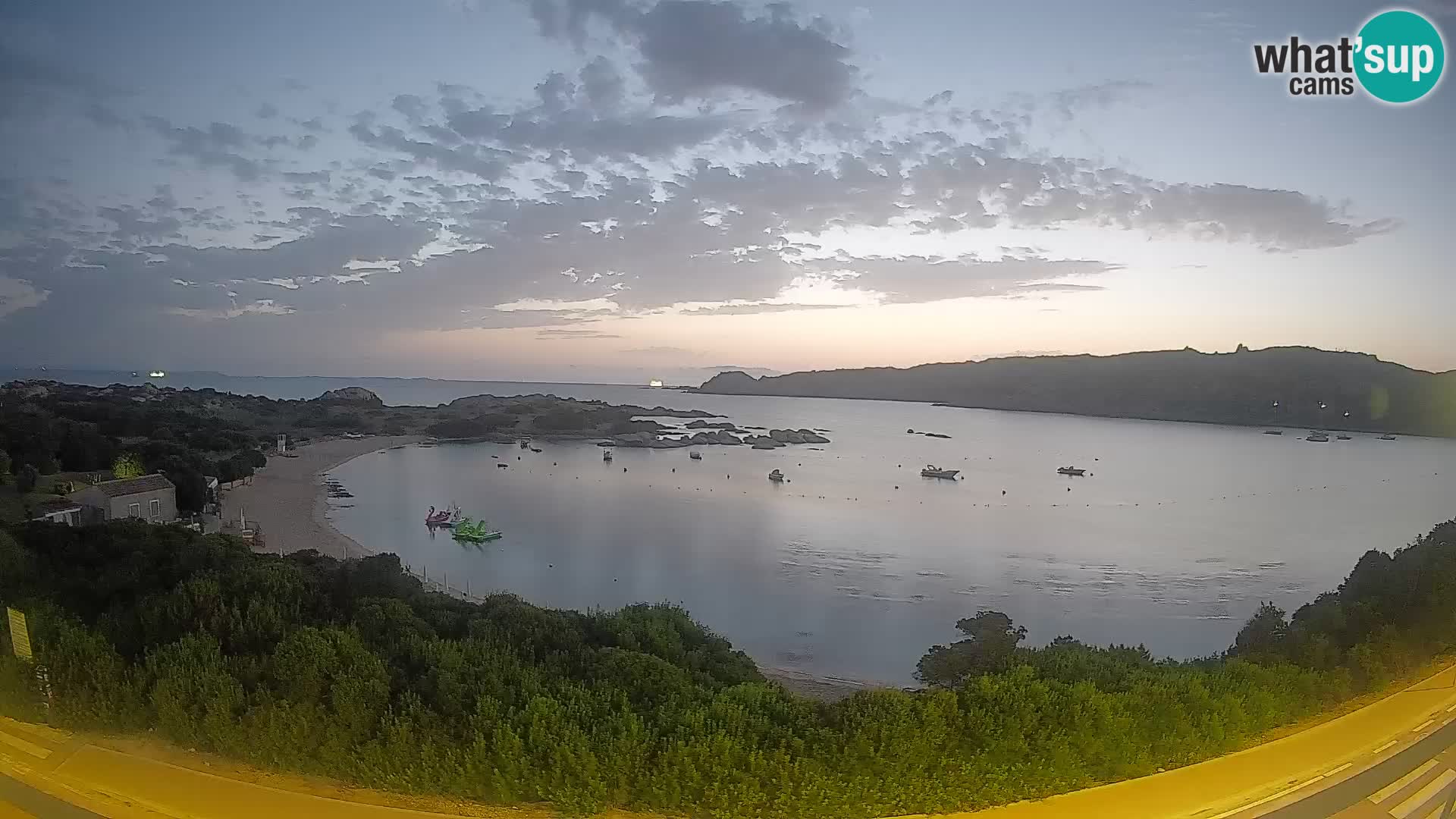 Webcam Rena di Levante – Live View from Capo Testa