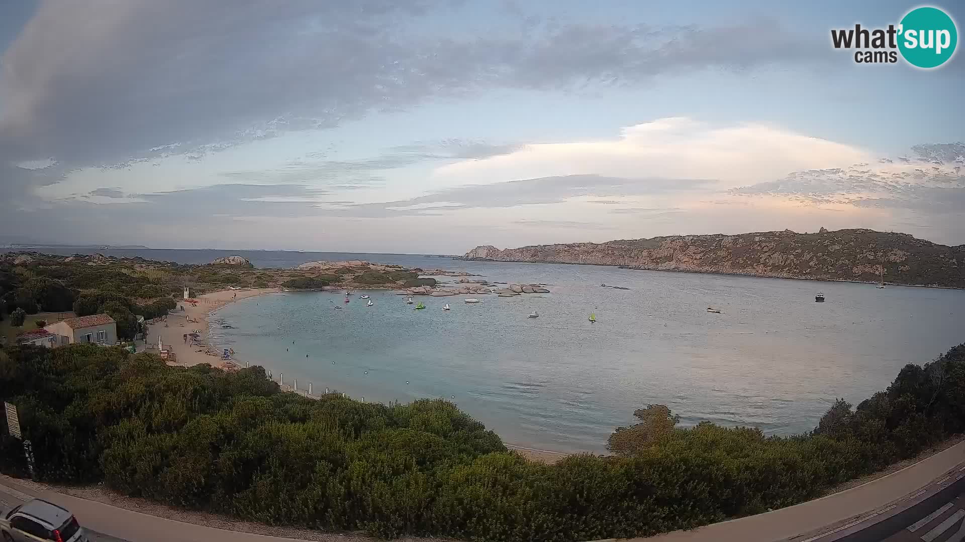 Spletna kamera Rena di Levante – Pogled v živo na Capo Testa