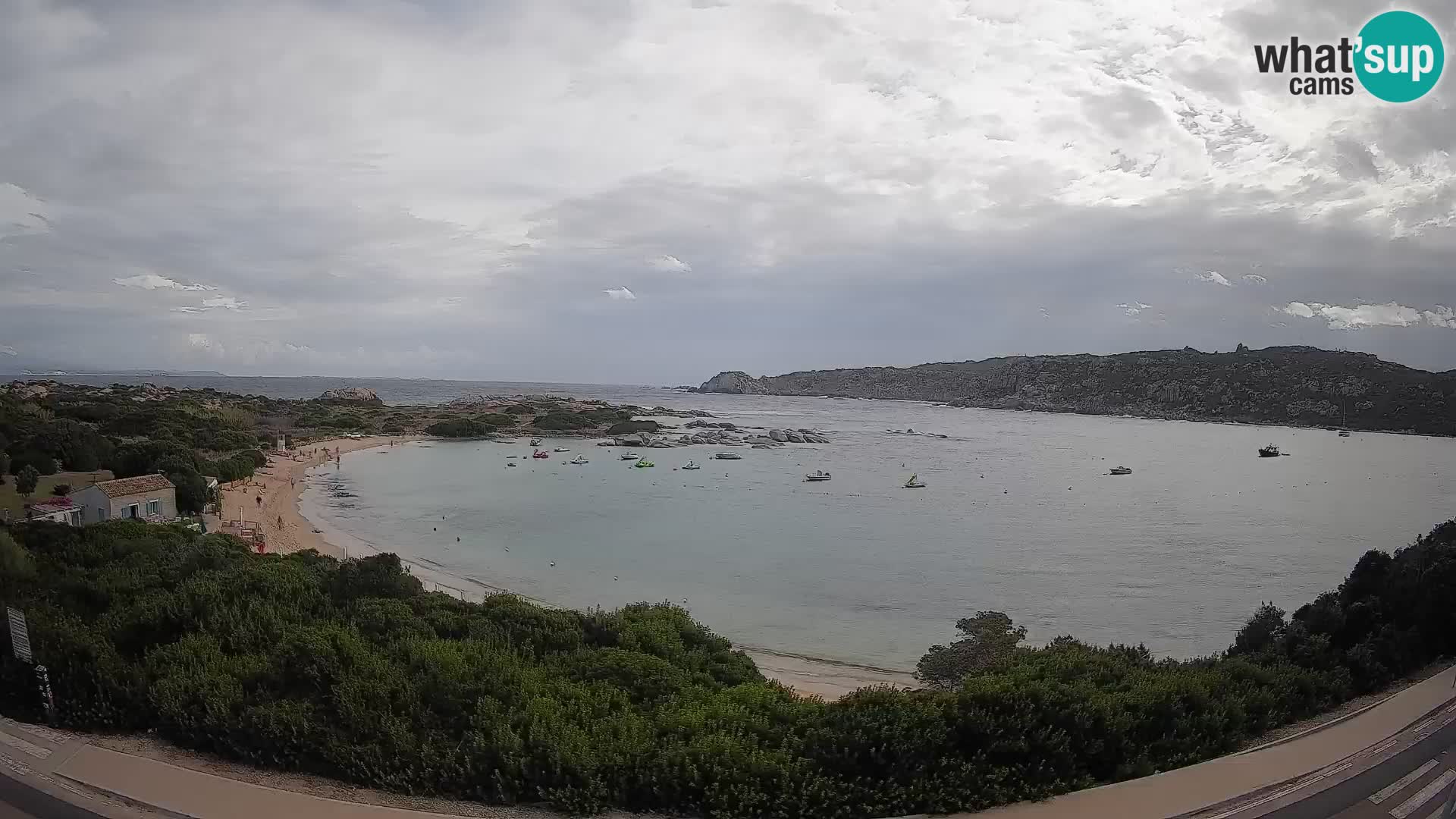 Webcam Rena di Levante – Live View from Capo Testa