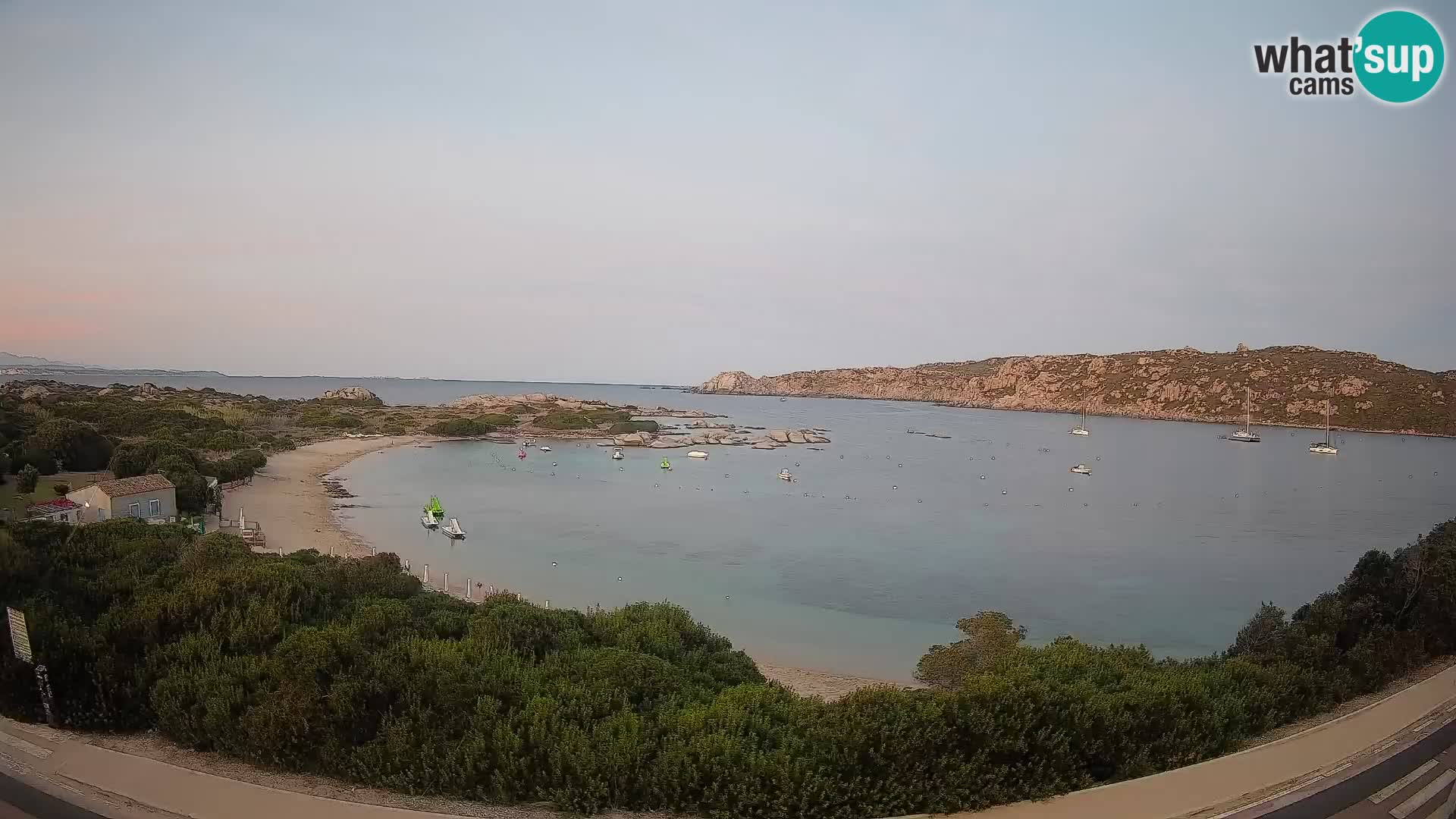 Webcam Rena di Levante – Vue en direct depuis Capo Testa