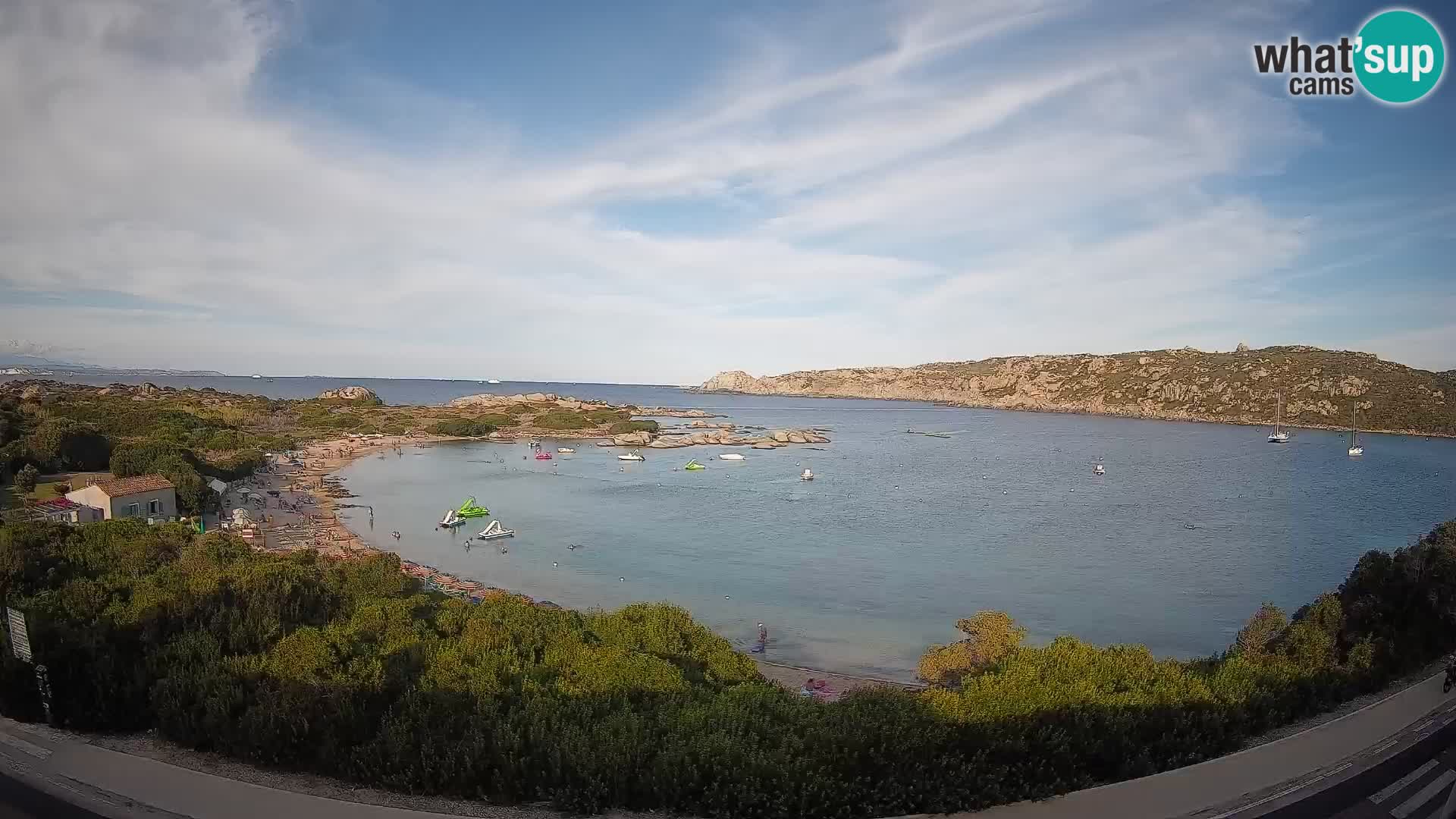 Webcam Rena di Levante – Vue en direct depuis Capo Testa