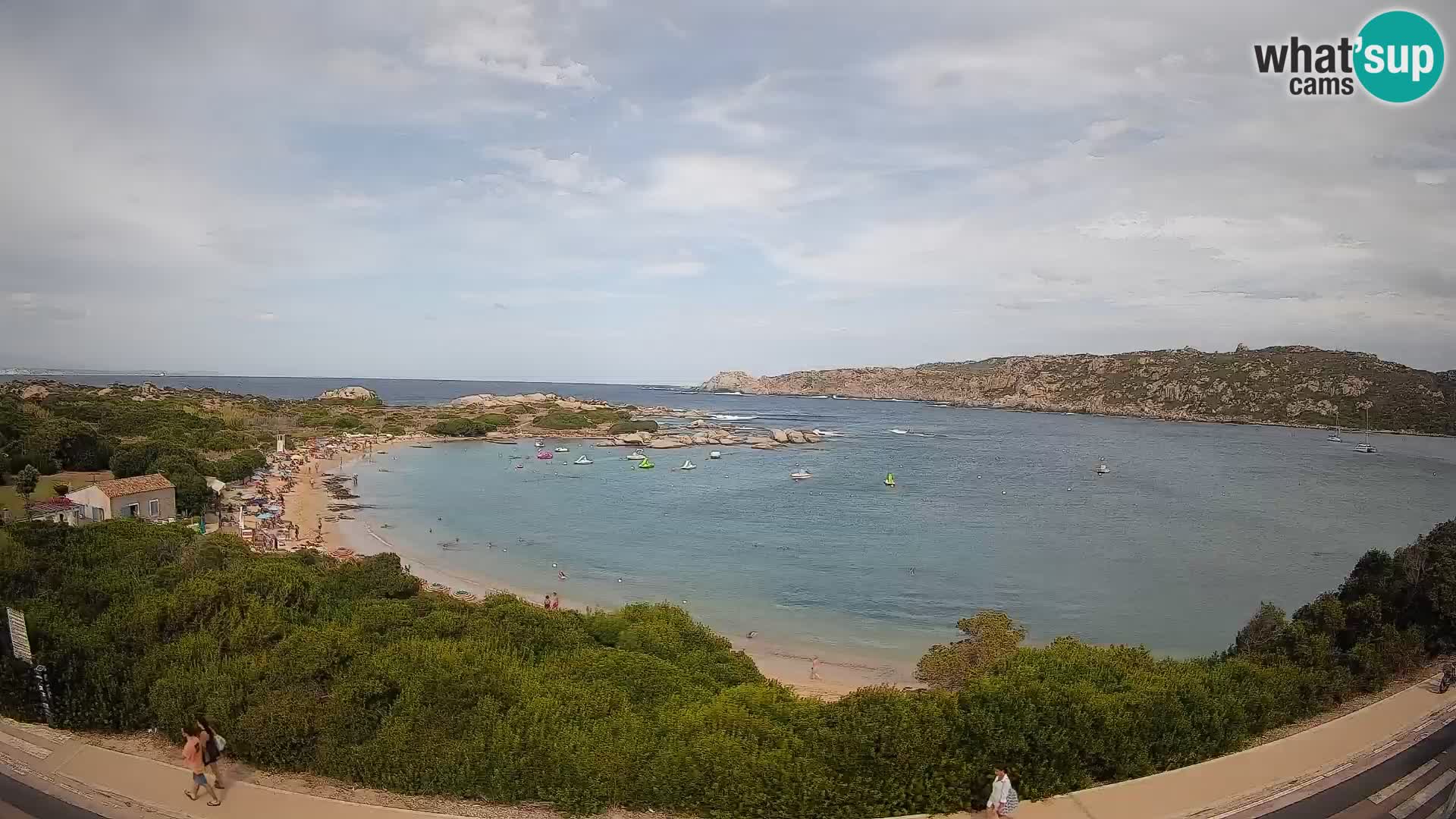 Webcam Rena di Levante – Live View from Capo Testa