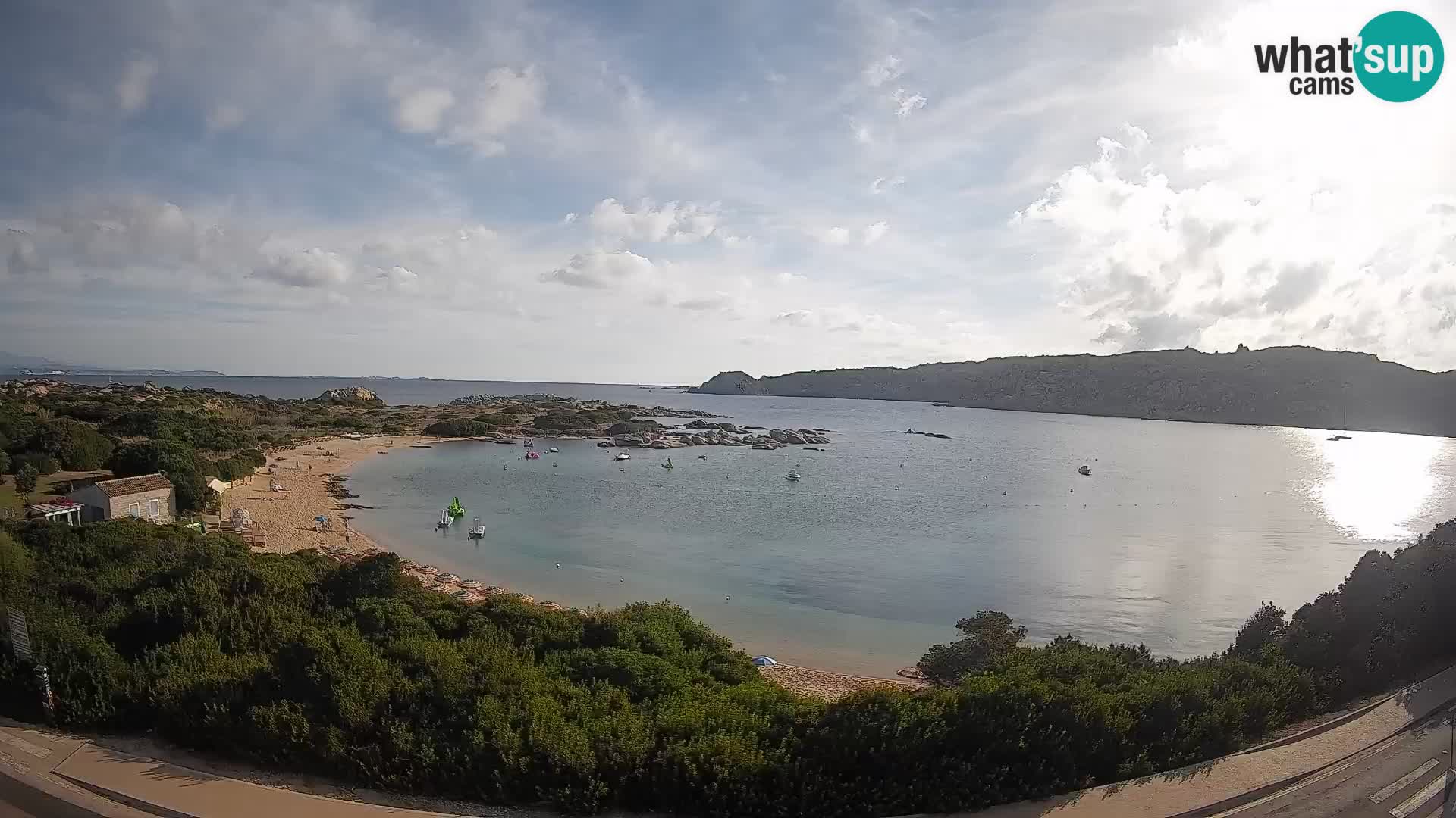 Webcam Rena di Levante – Vista live da Capo Testa