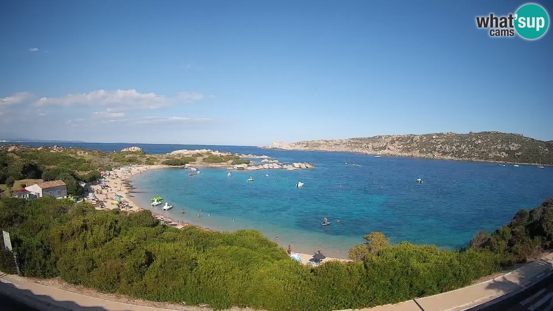 Webcam Rena di Levante – Vista live da Capo Testa