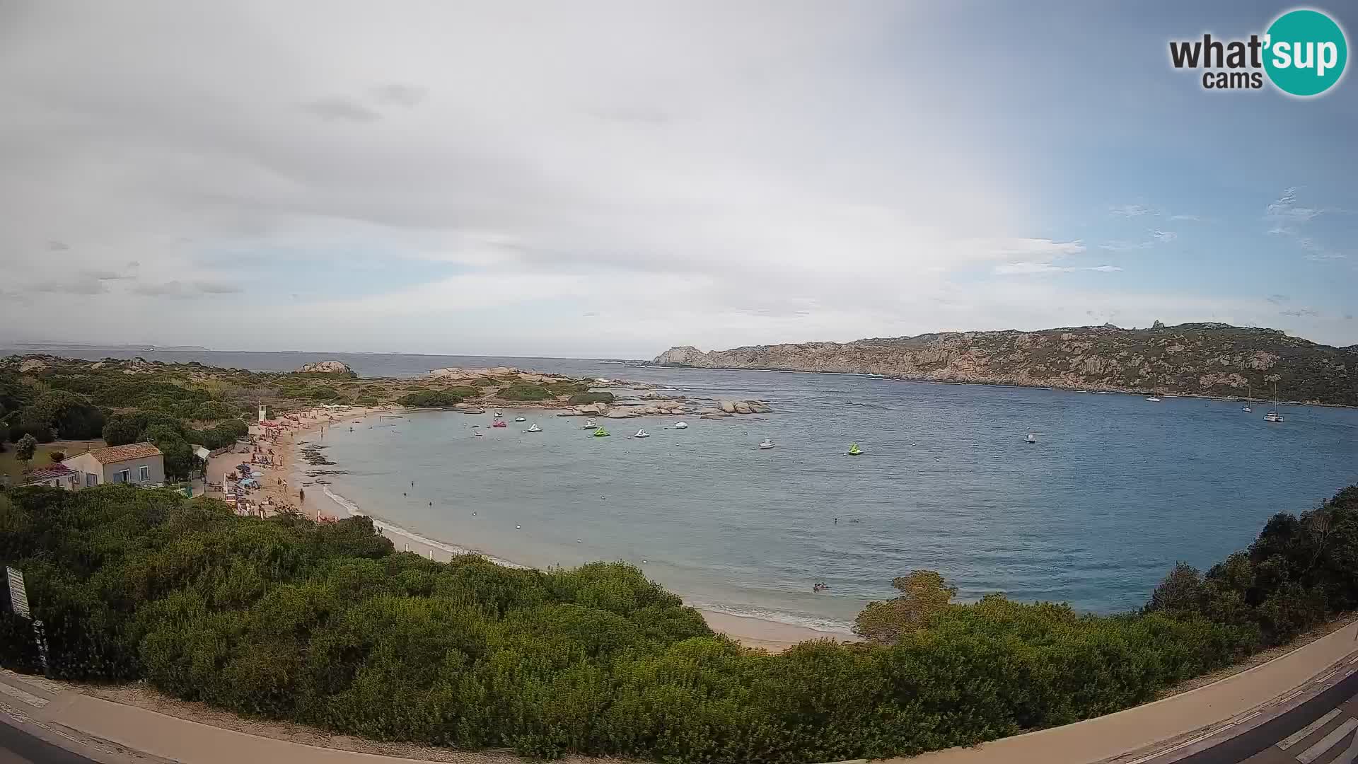 Webcam Rena di Levante – Vue en direct depuis Capo Testa
